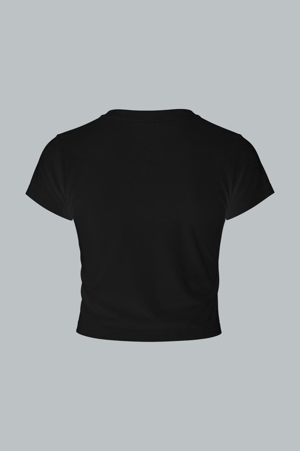 Camiseta negra para mujer slim fit Aero