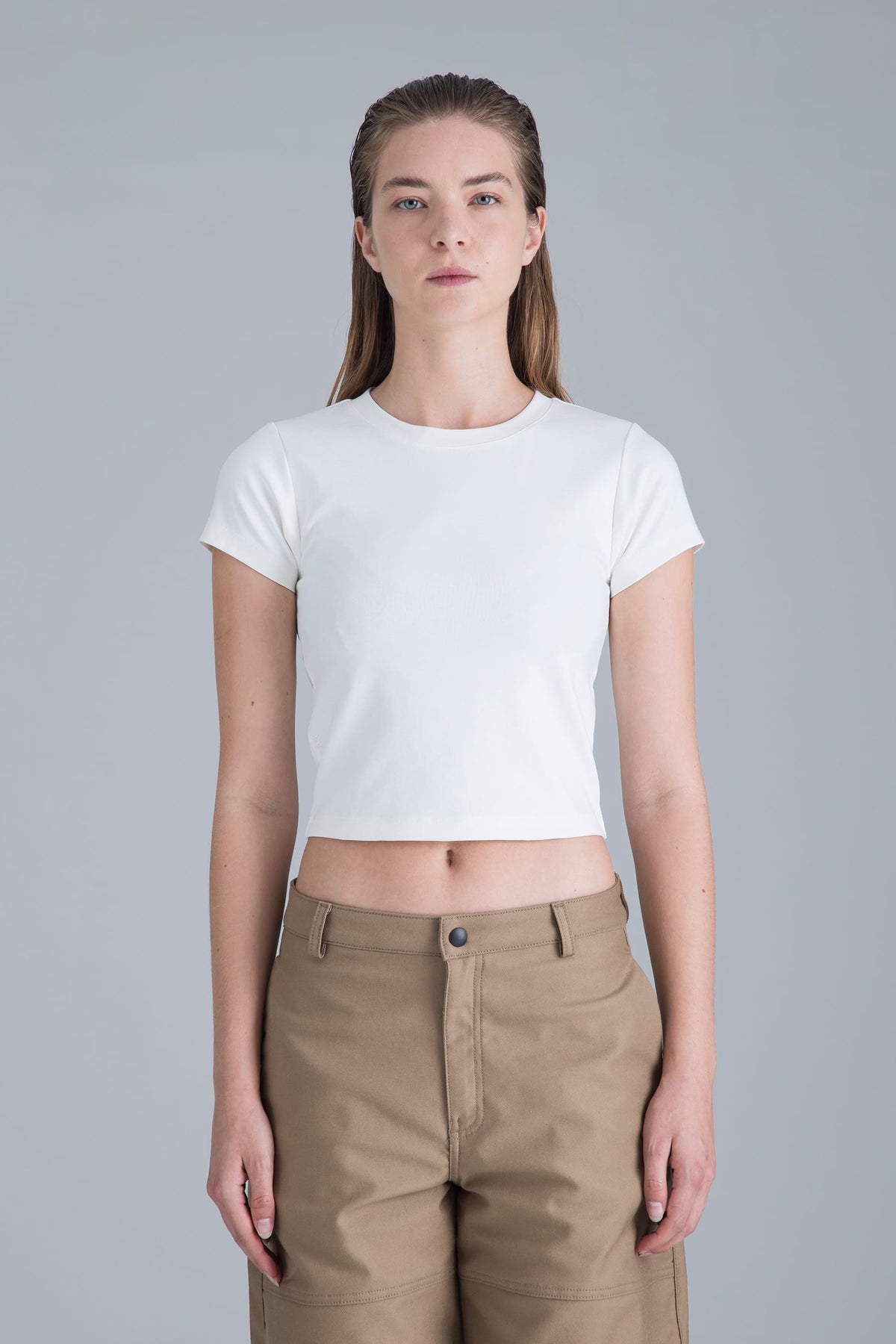 Aero Slim Fit T-Shirt Women White
