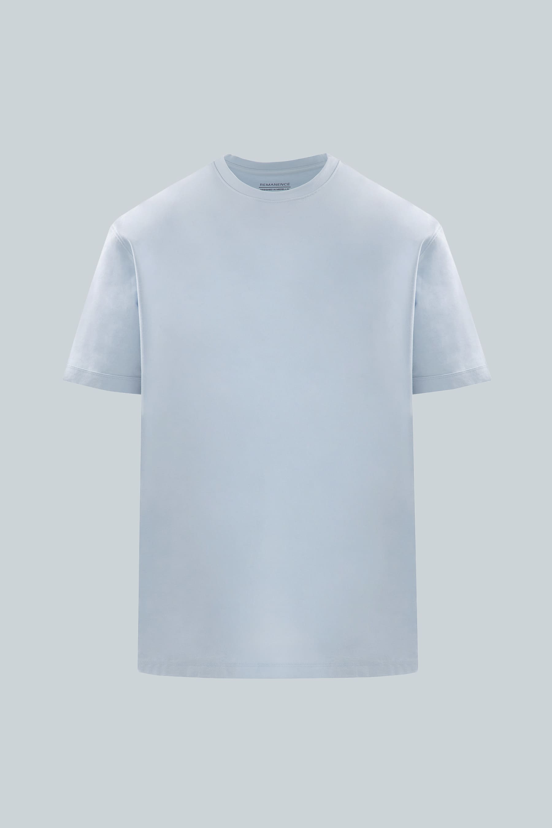 Ventra Relaxed Fit T-Shirt Men Light Blue