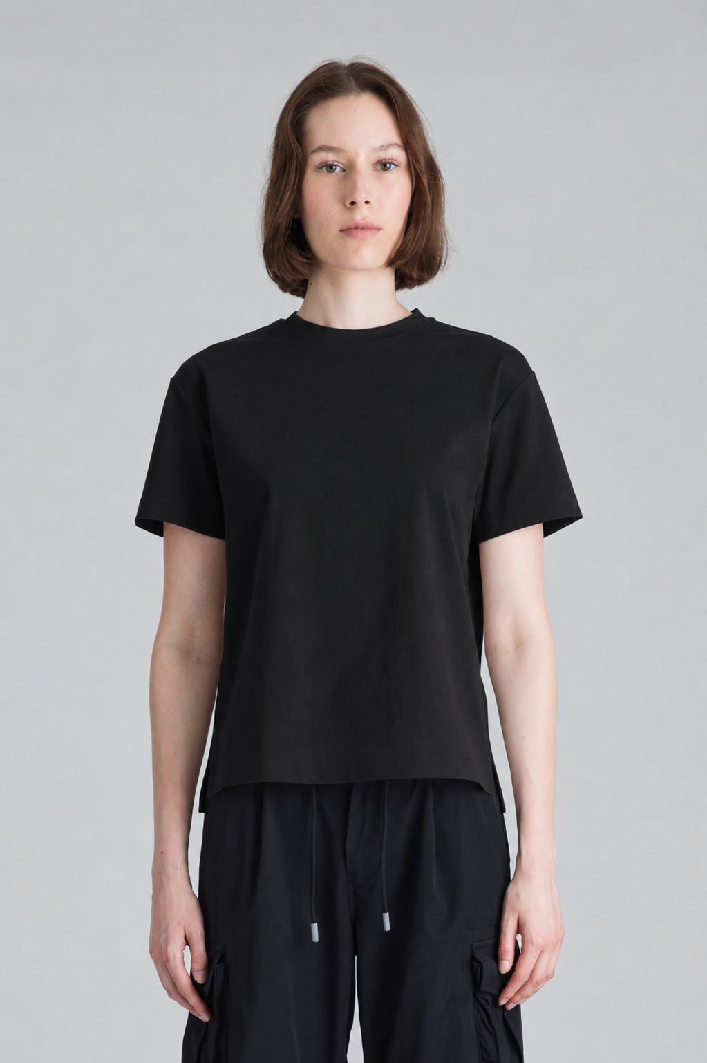 Phase Regular Fit T-Shirt Women Black