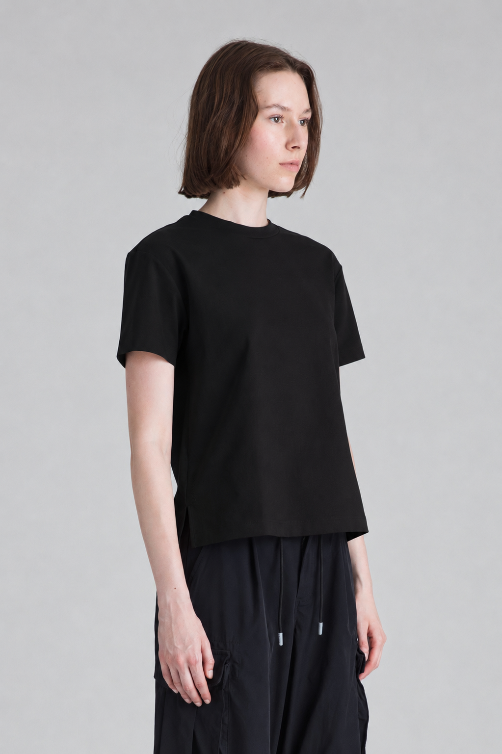 Phase Regular Fit T-Shirt Women Black