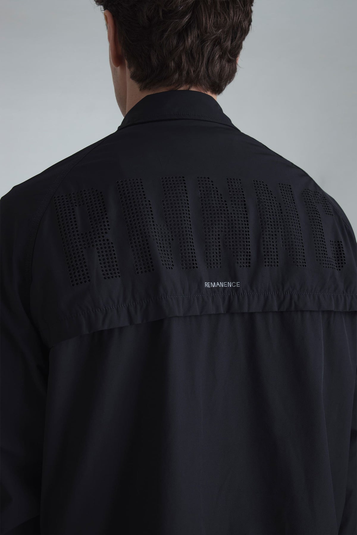 Men's black regular fit shacket Halo