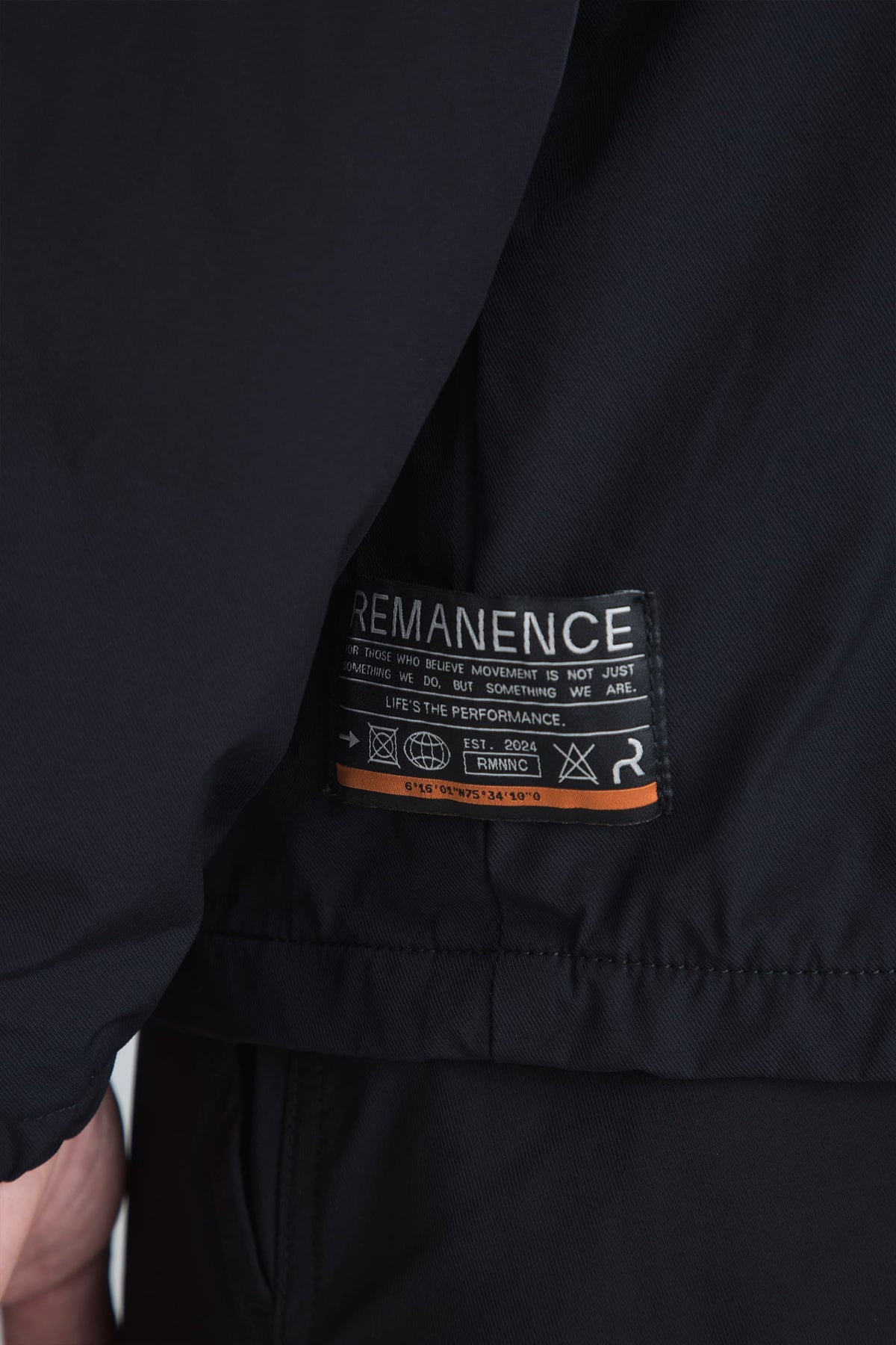 Men's black regular fit shacket Halo