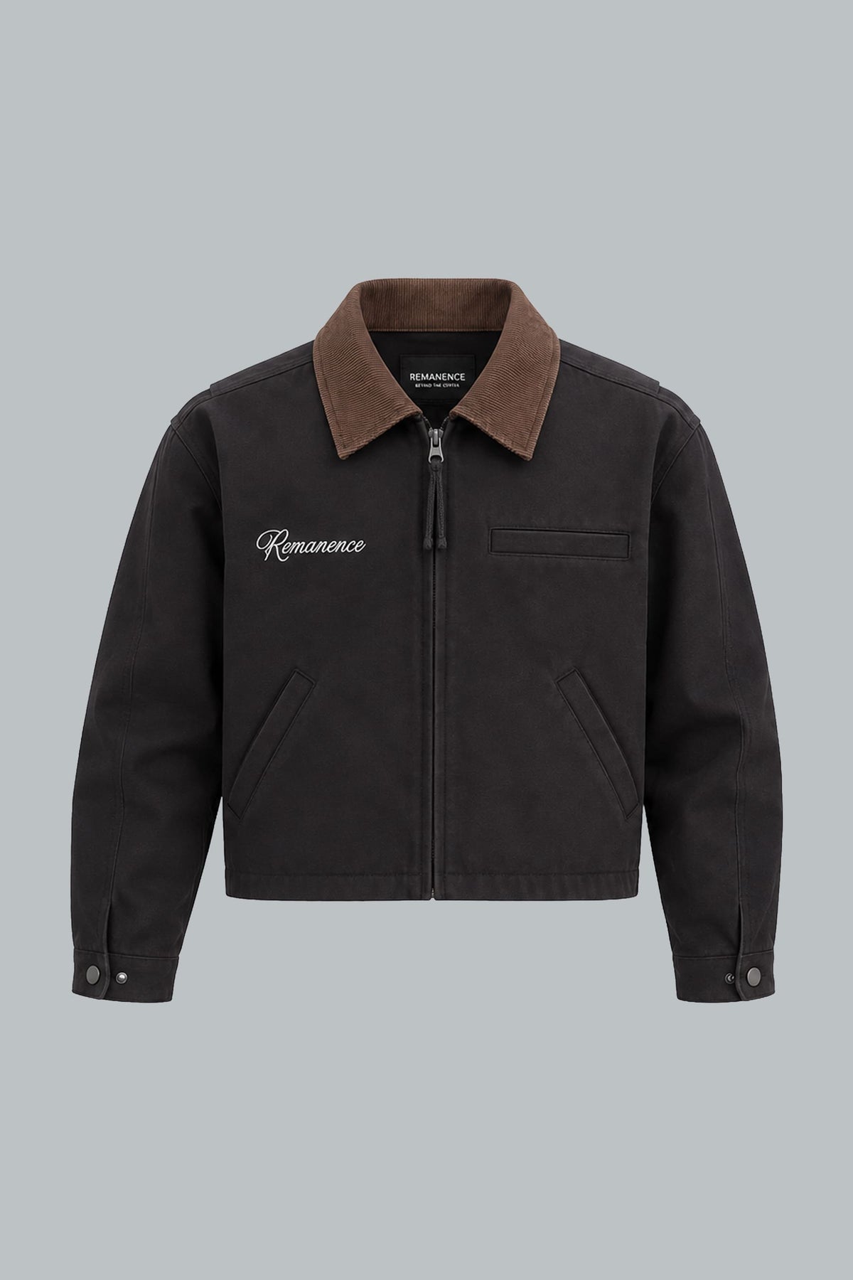 Chaqueta negra para hombre regular fit State
