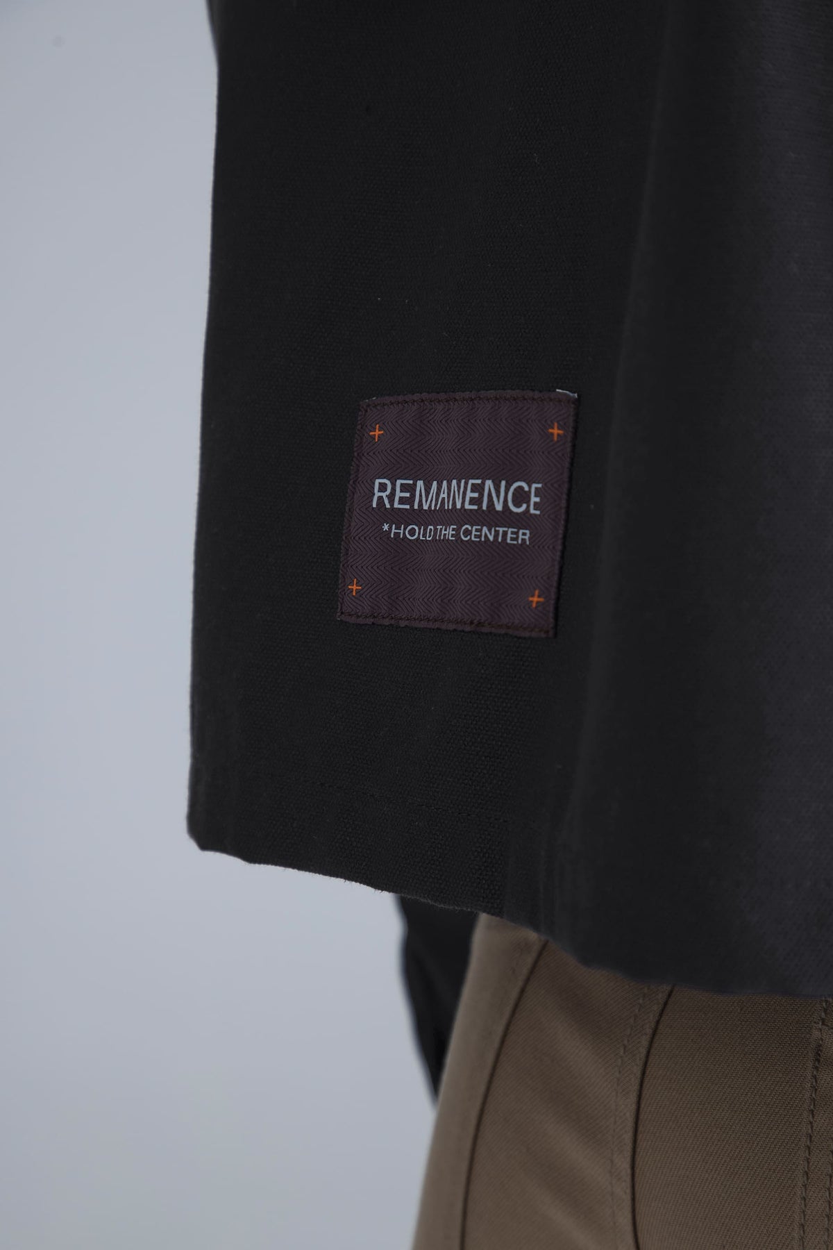 Chaqueta negra para mujer regular fit Trace