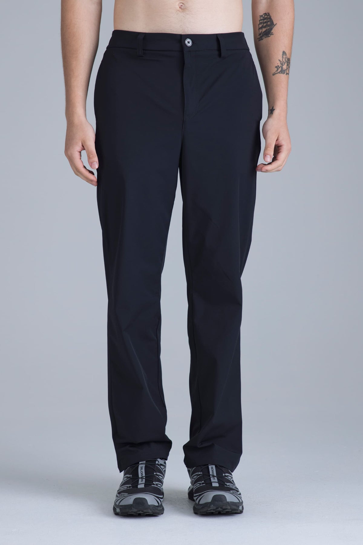 Polaris Semi Fitted Chino Pant Men Black