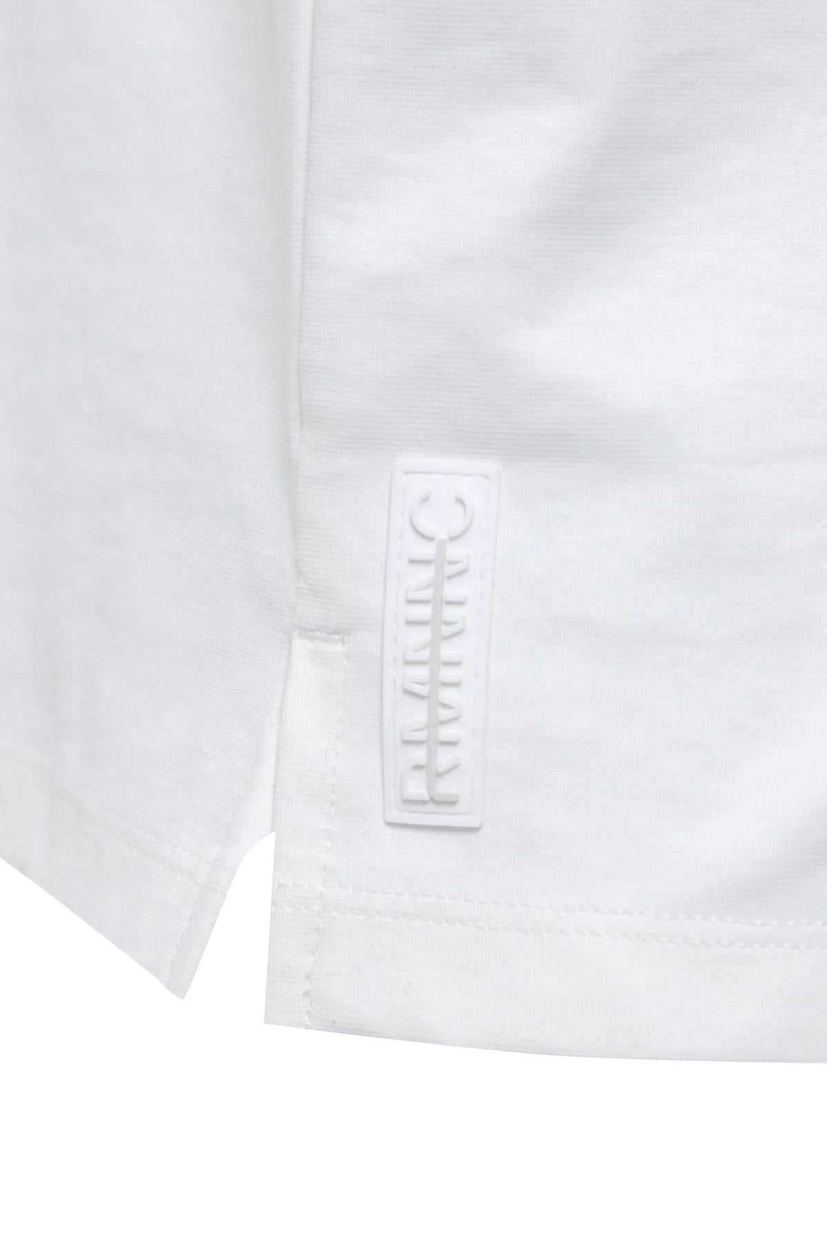 Camiseta blanca para hombre fit relajado Drift