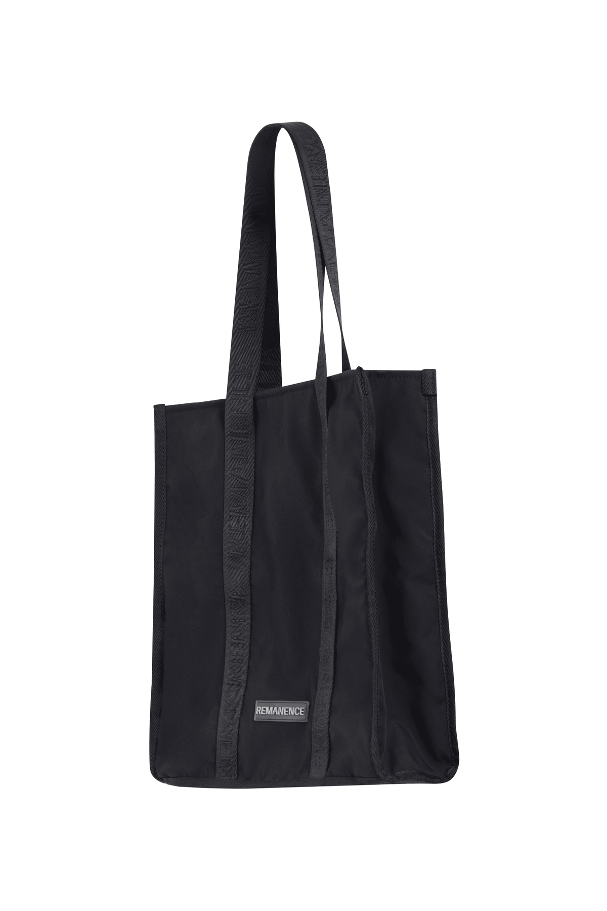 Black nylon tote bag Tracker