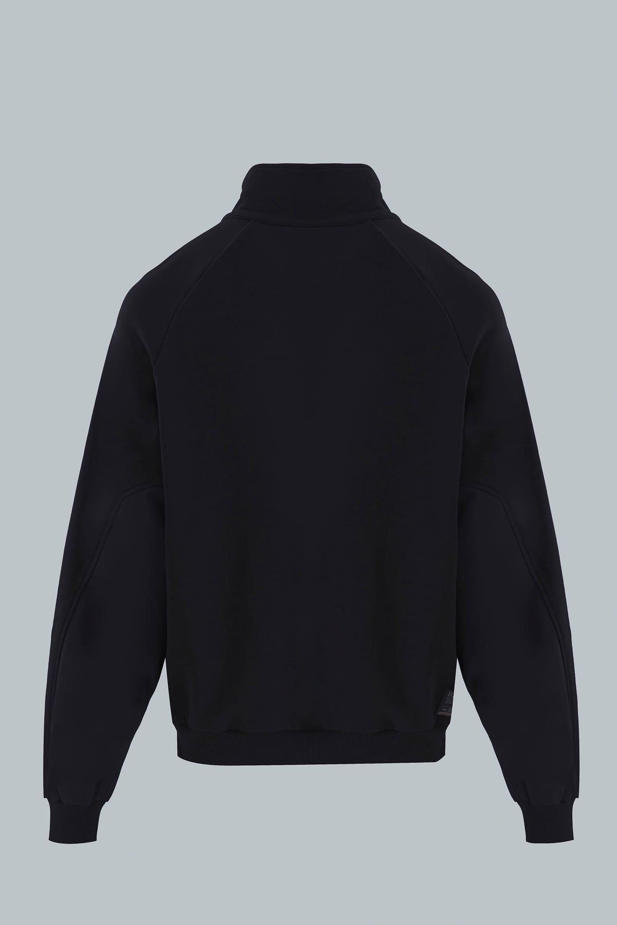 Men's black half zip sweatshirt Shadow