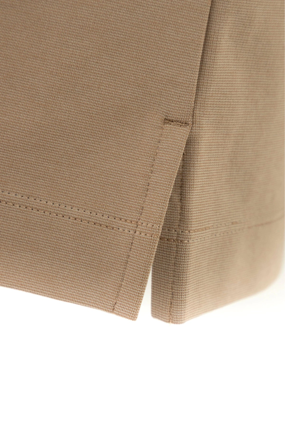 Men's Light Brown regular fit T-Shirt-Peak