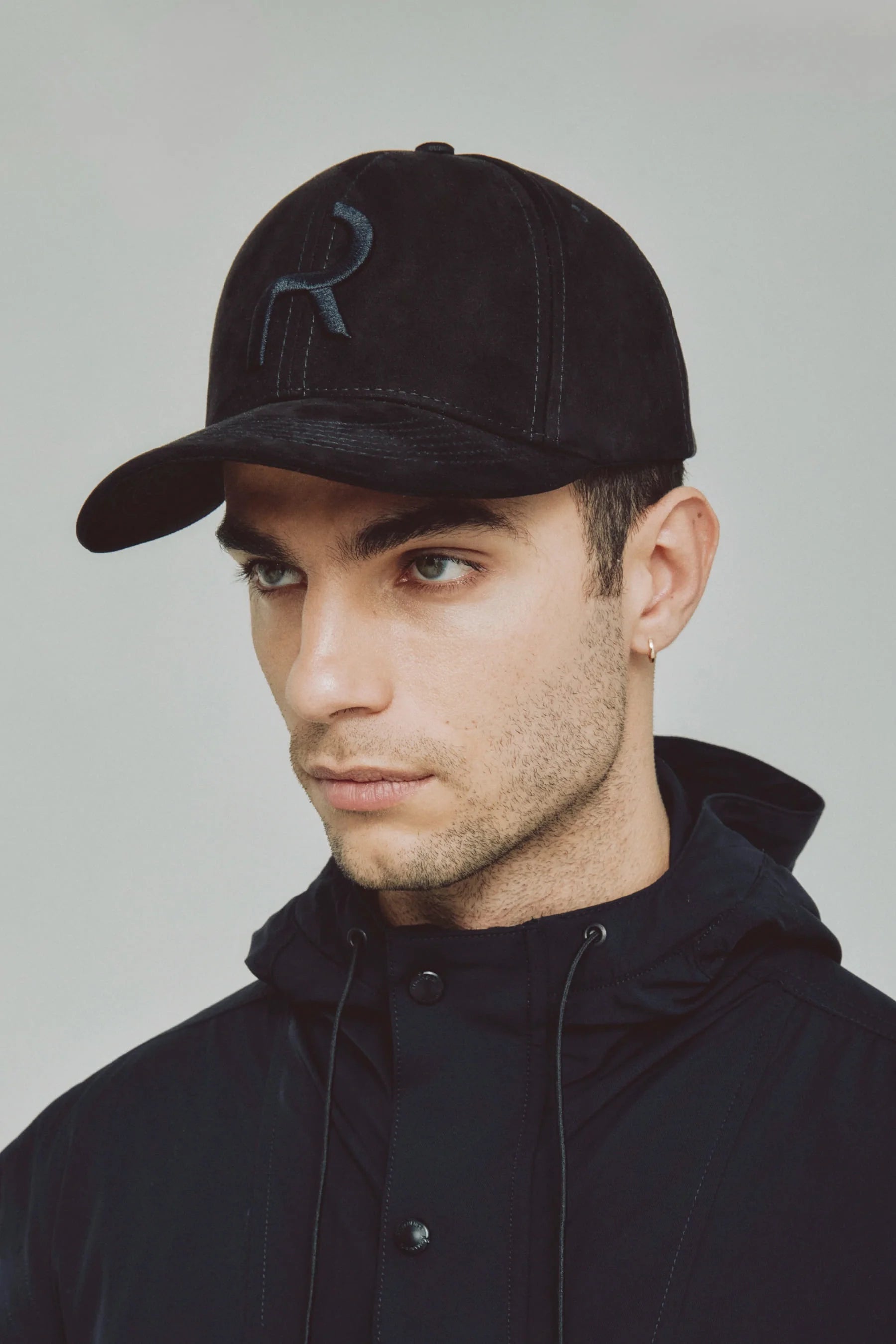 Men's black cap Uranium Remanence