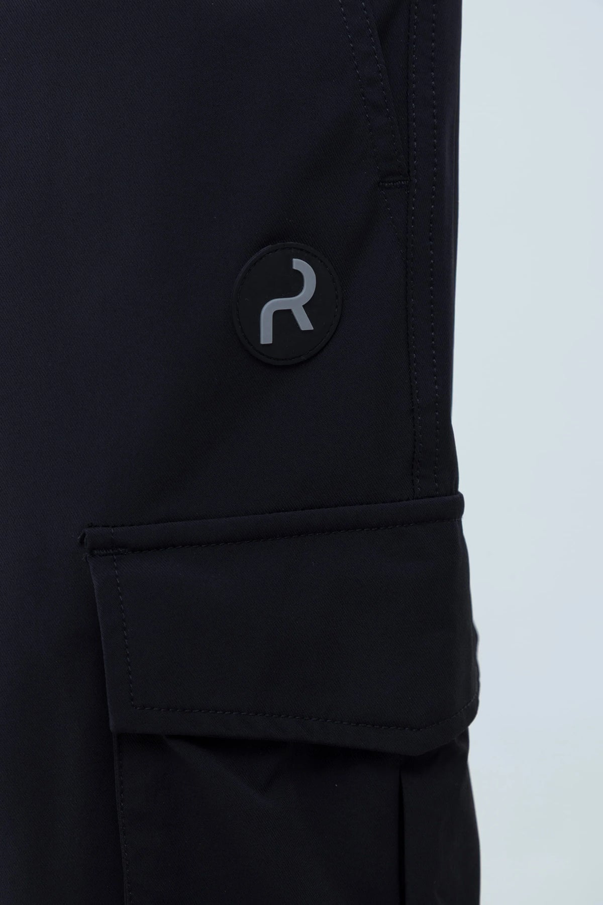 Men's black parachute pants Spark