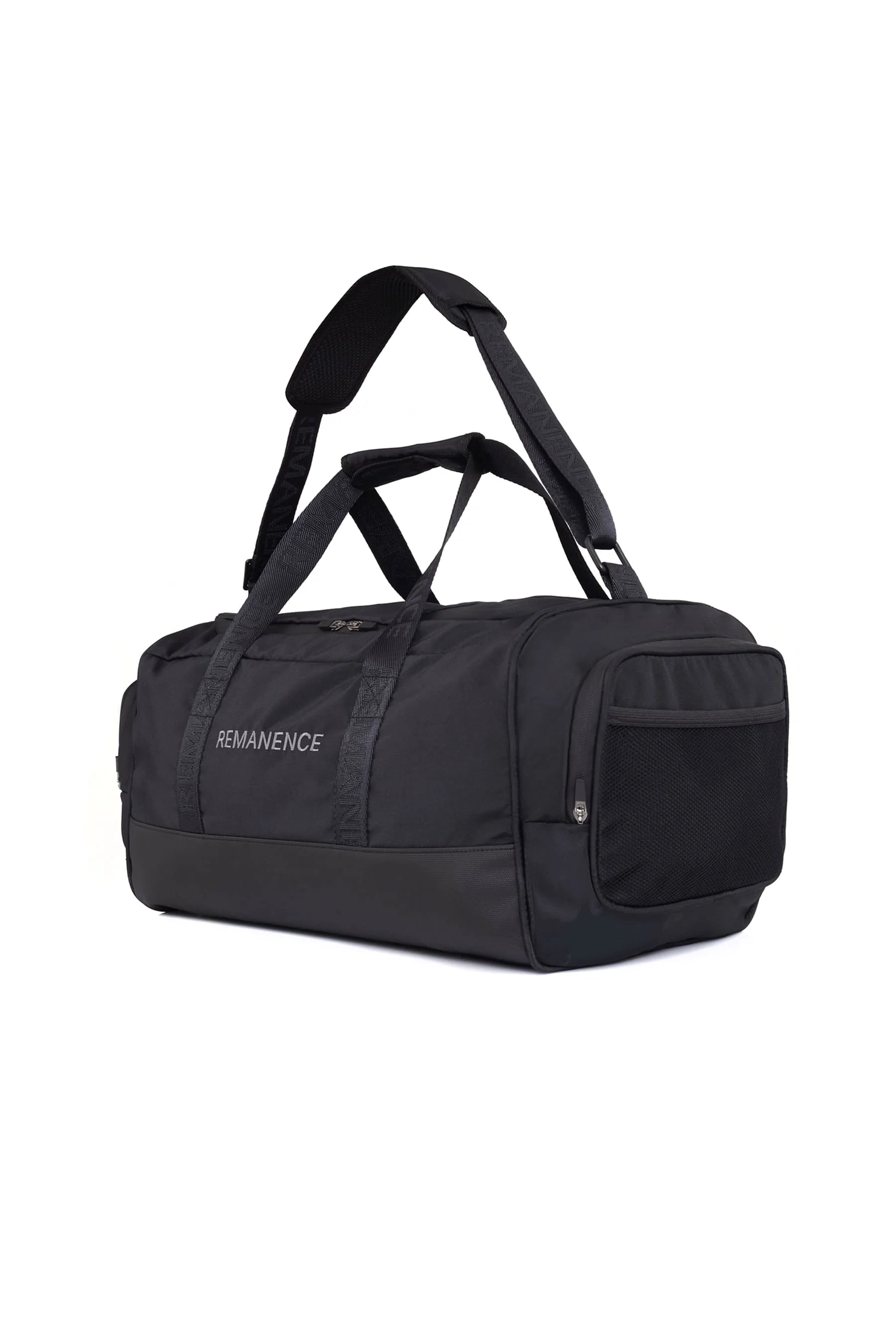 Men's black sports duffel bag Edge Remanence