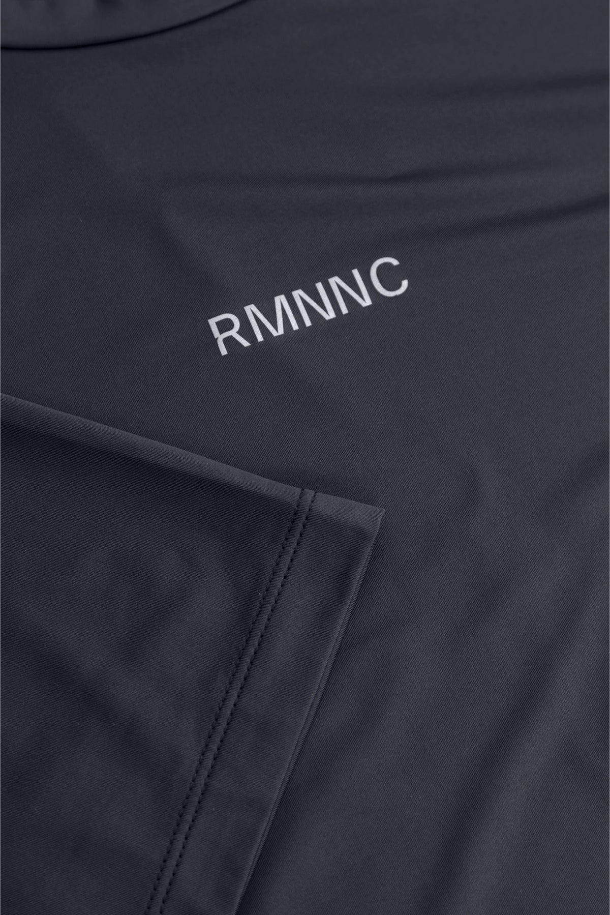 Men’s black semi fit sports t-shirt Wave