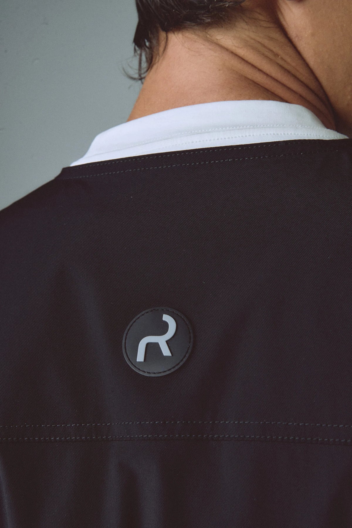 Men's black vest with pockets Volt