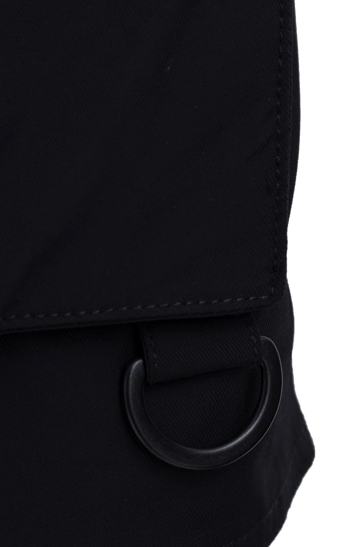 Men's black vest with pockets Volt