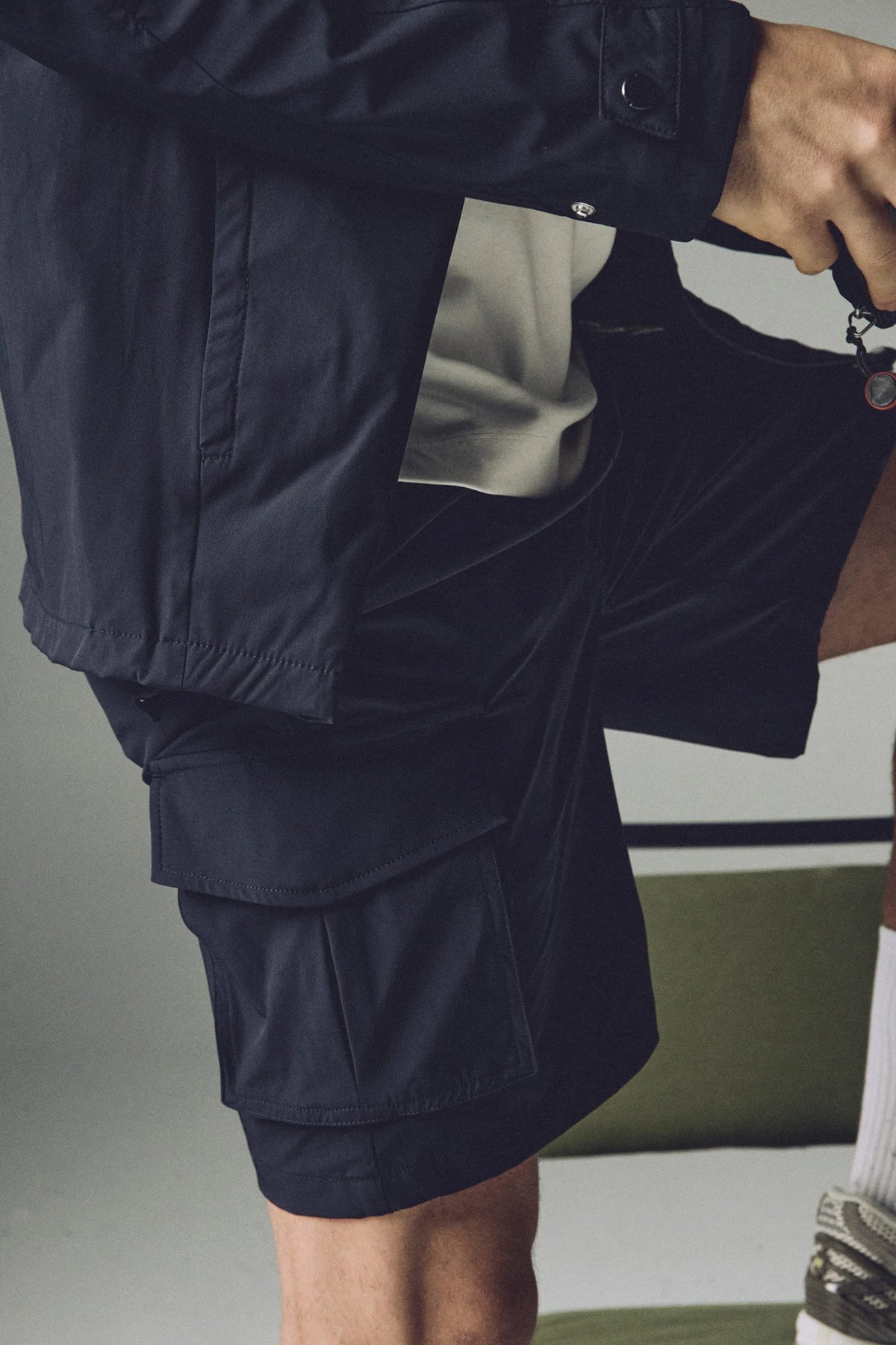 Men's regular fit blue shorts Torch