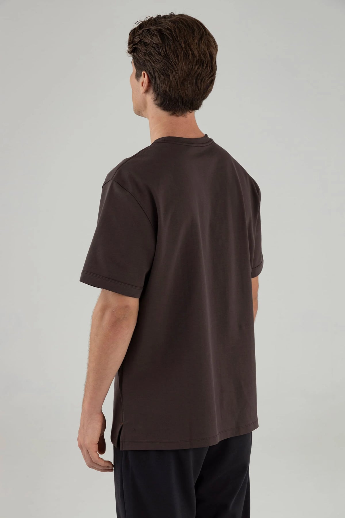 Men's coffee relaxed fit t-shirt Cling