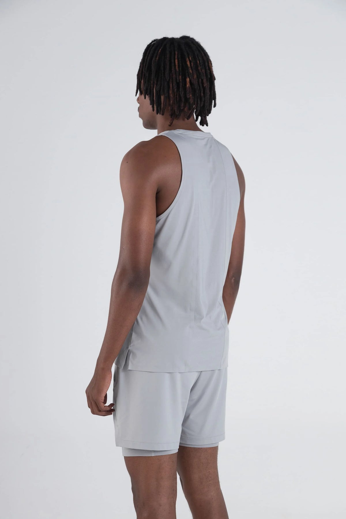 Men’s gray sports tank top Tidal