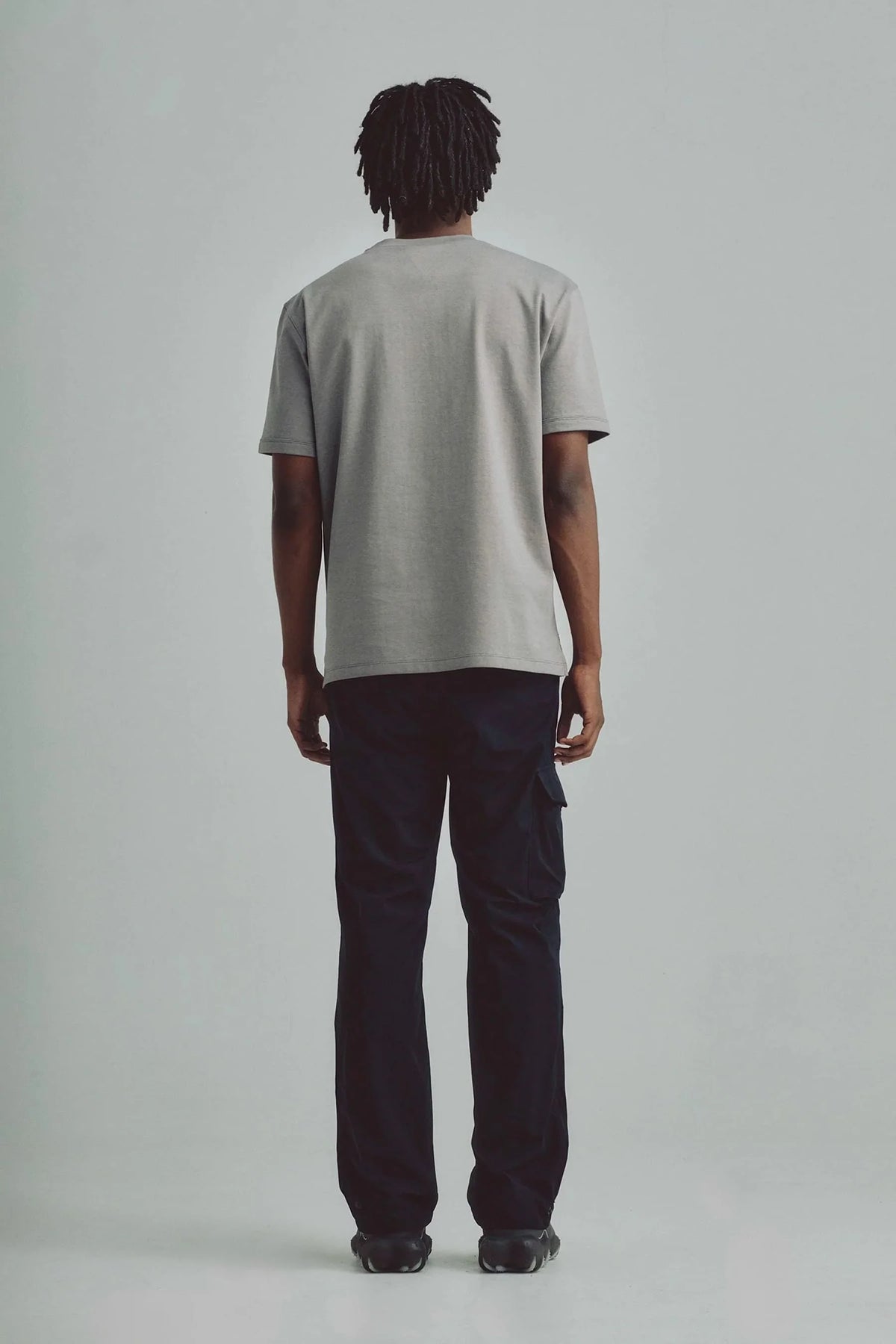 Men's gray relaxed fit t-shirt Cling