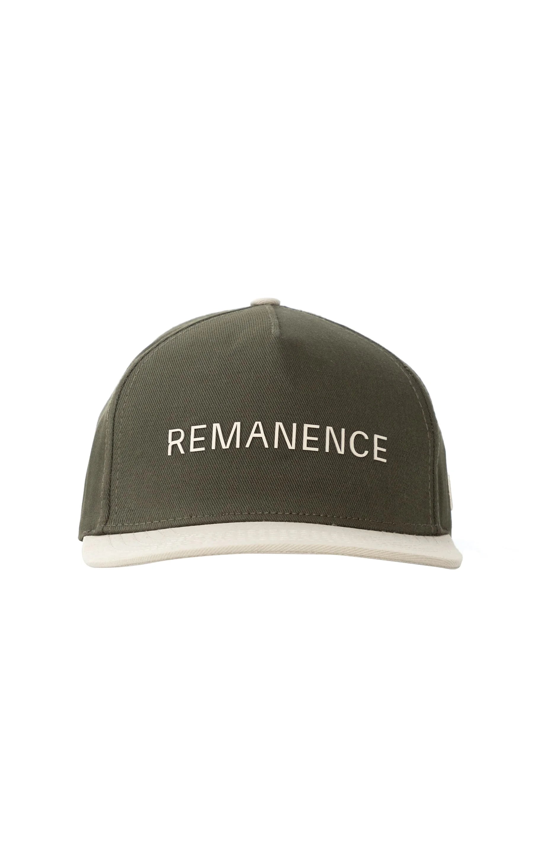 Men's green 5 panel cap Mode Remanence