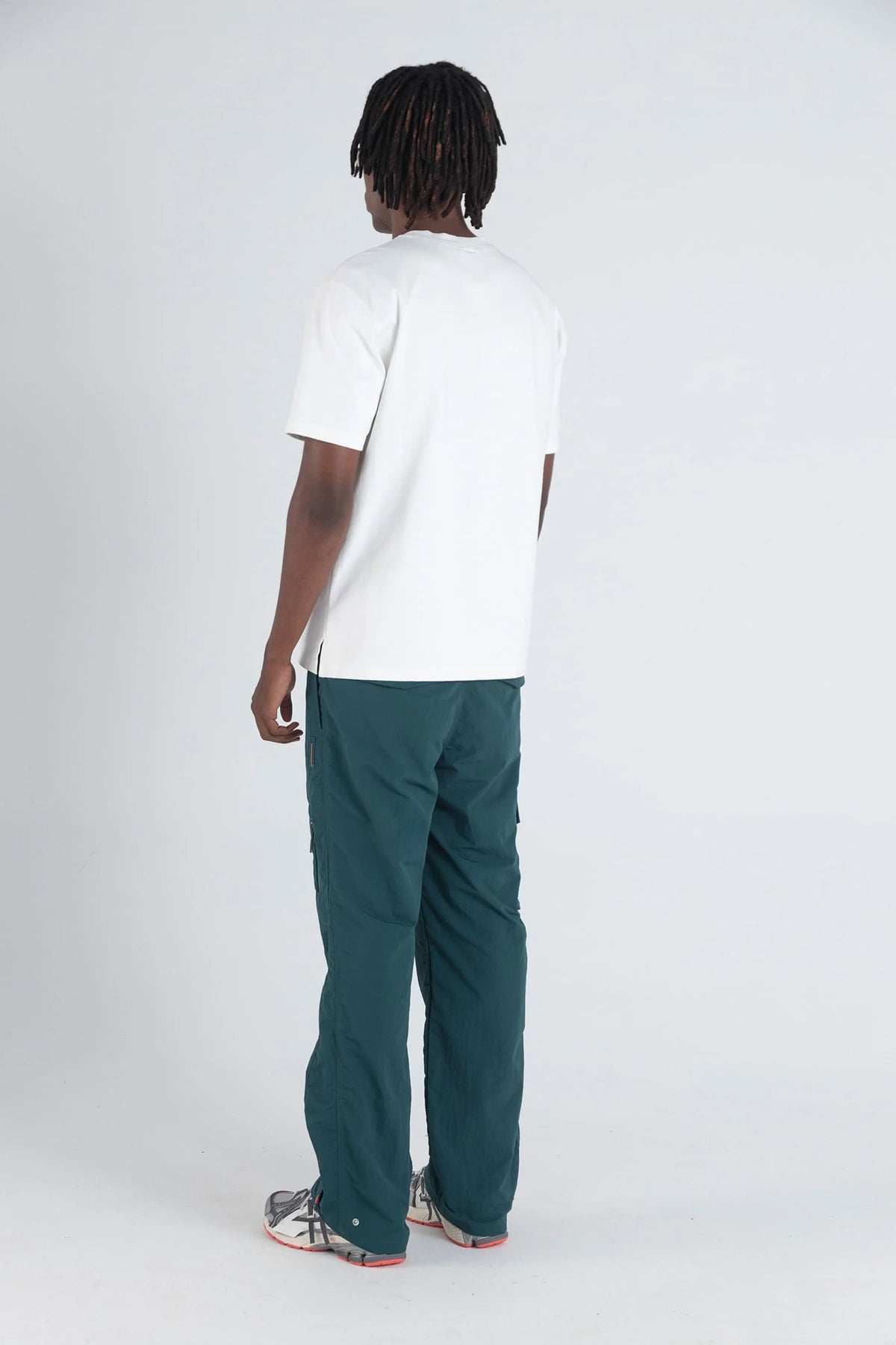 Men's regular fit green pants Sway