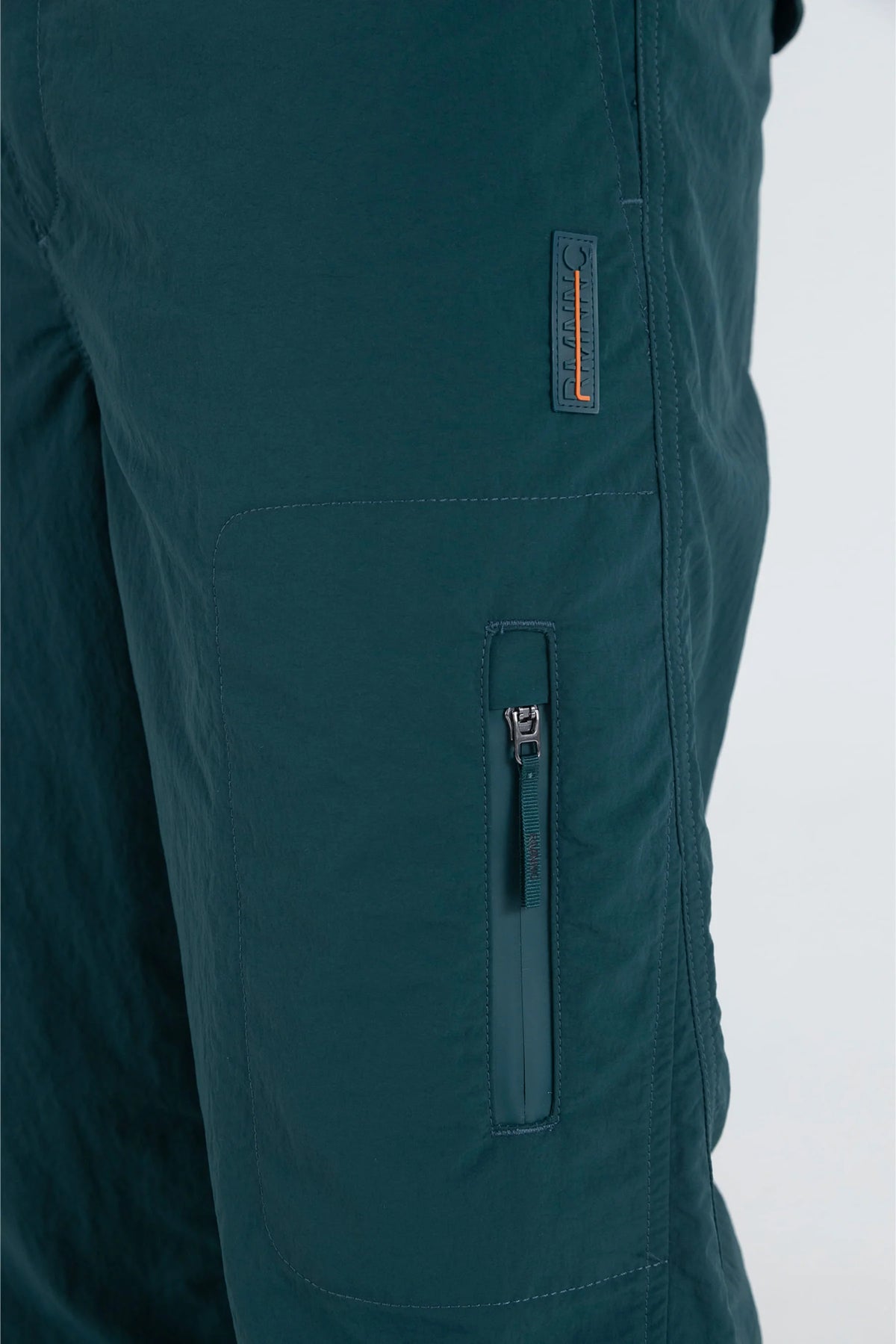 Men's regular fit green pants Sway