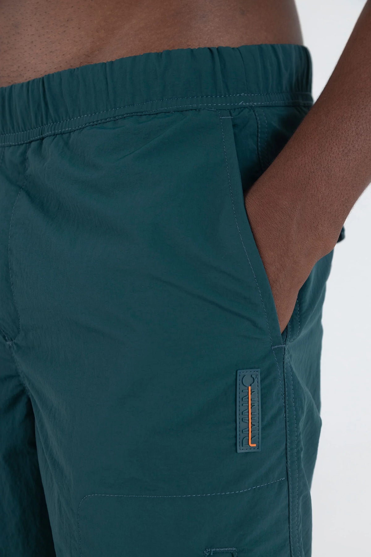 Men's regular fit green pants Sway