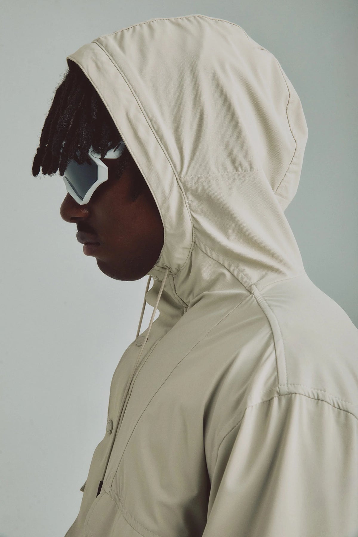 Men's sand Parka jacket Copper