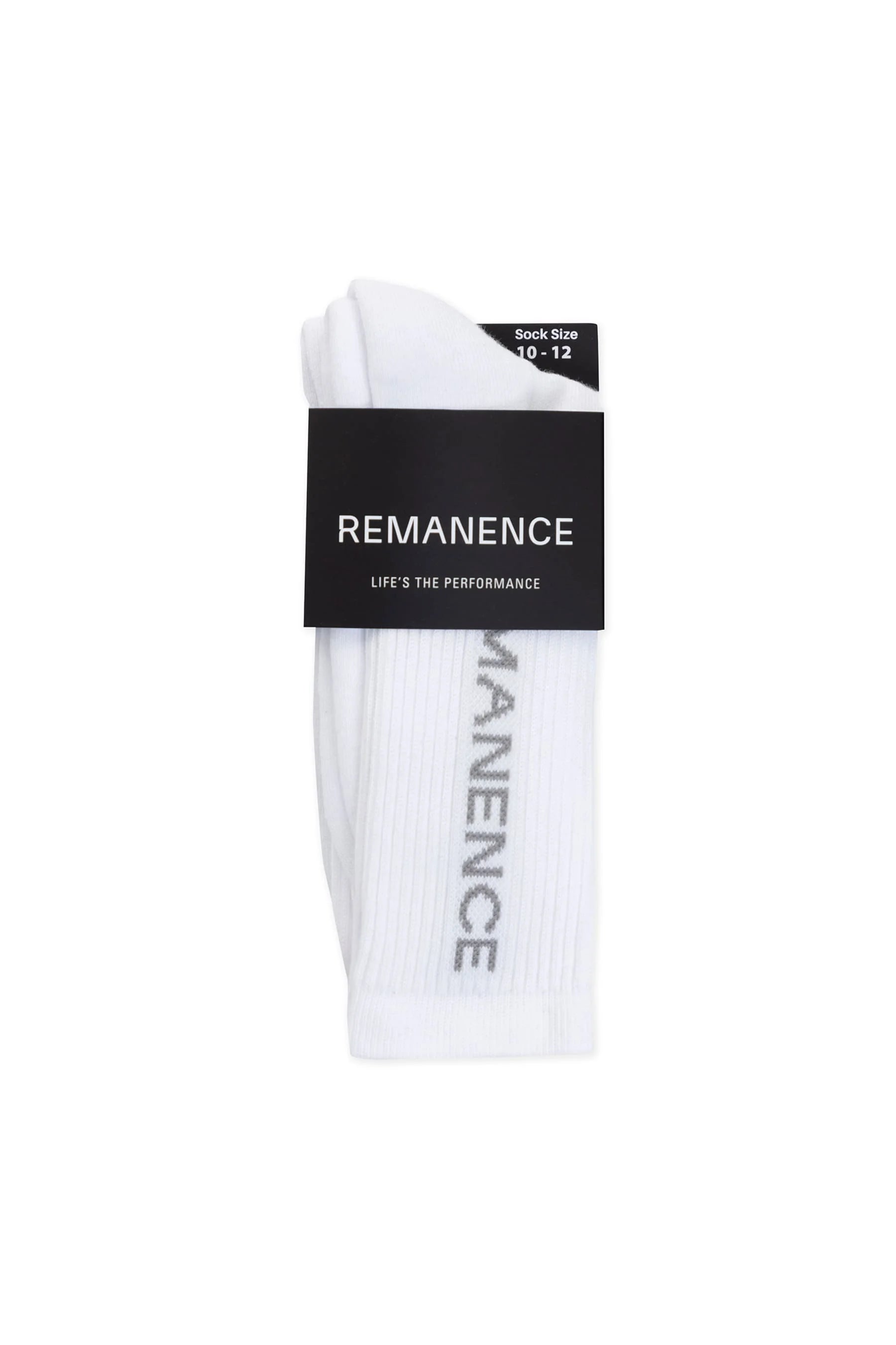 Men's white socks Traffic Remanence