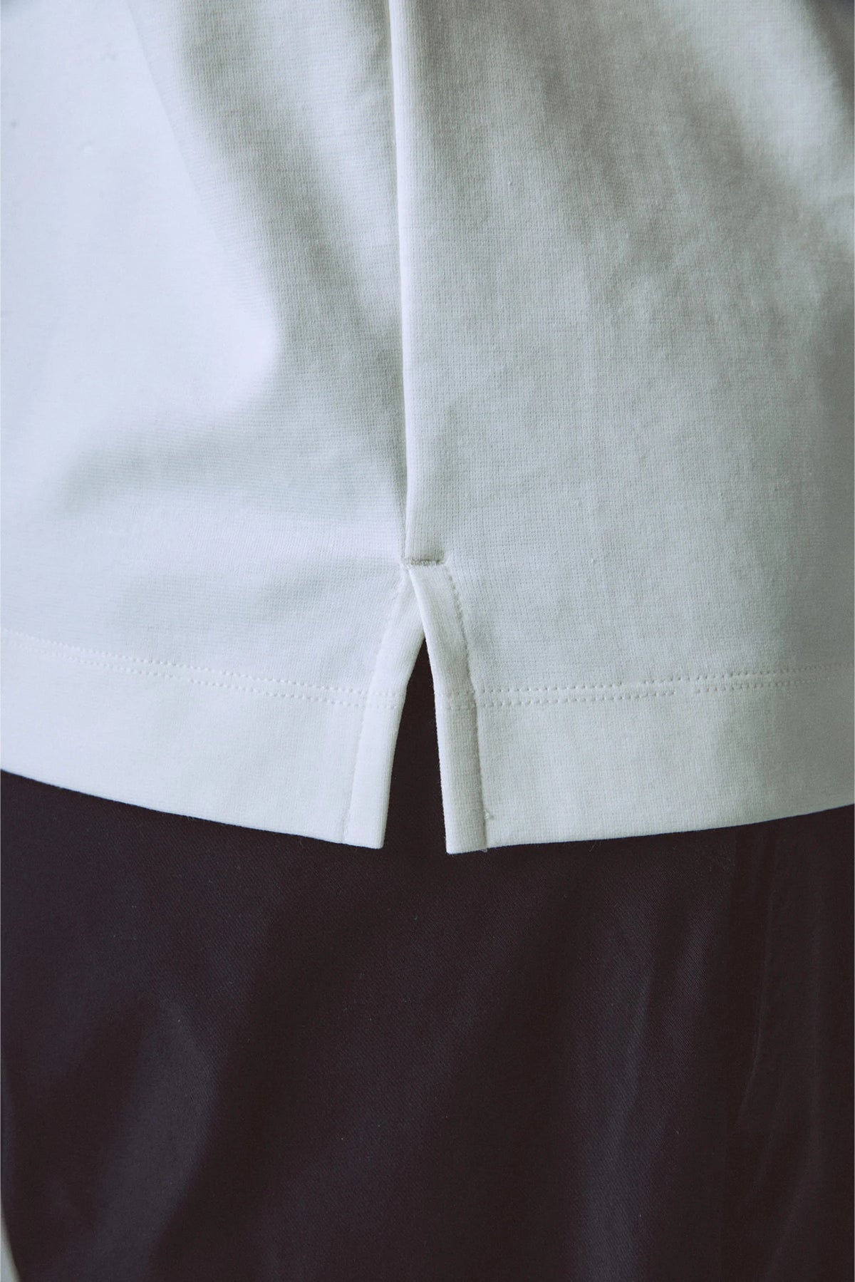Men's white regular fit t-shirt Peak