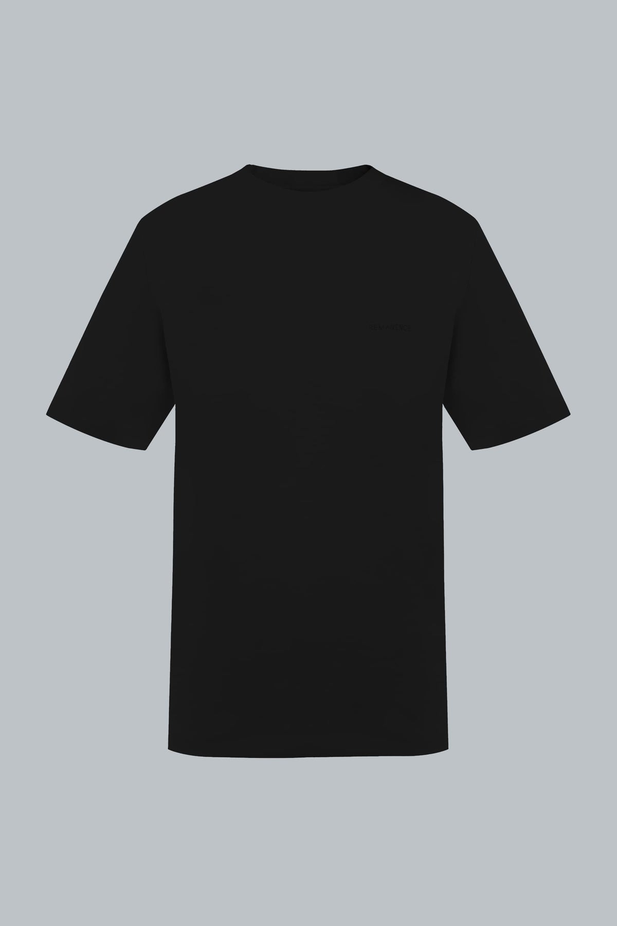 Men's black regular fit t-shirt Peak