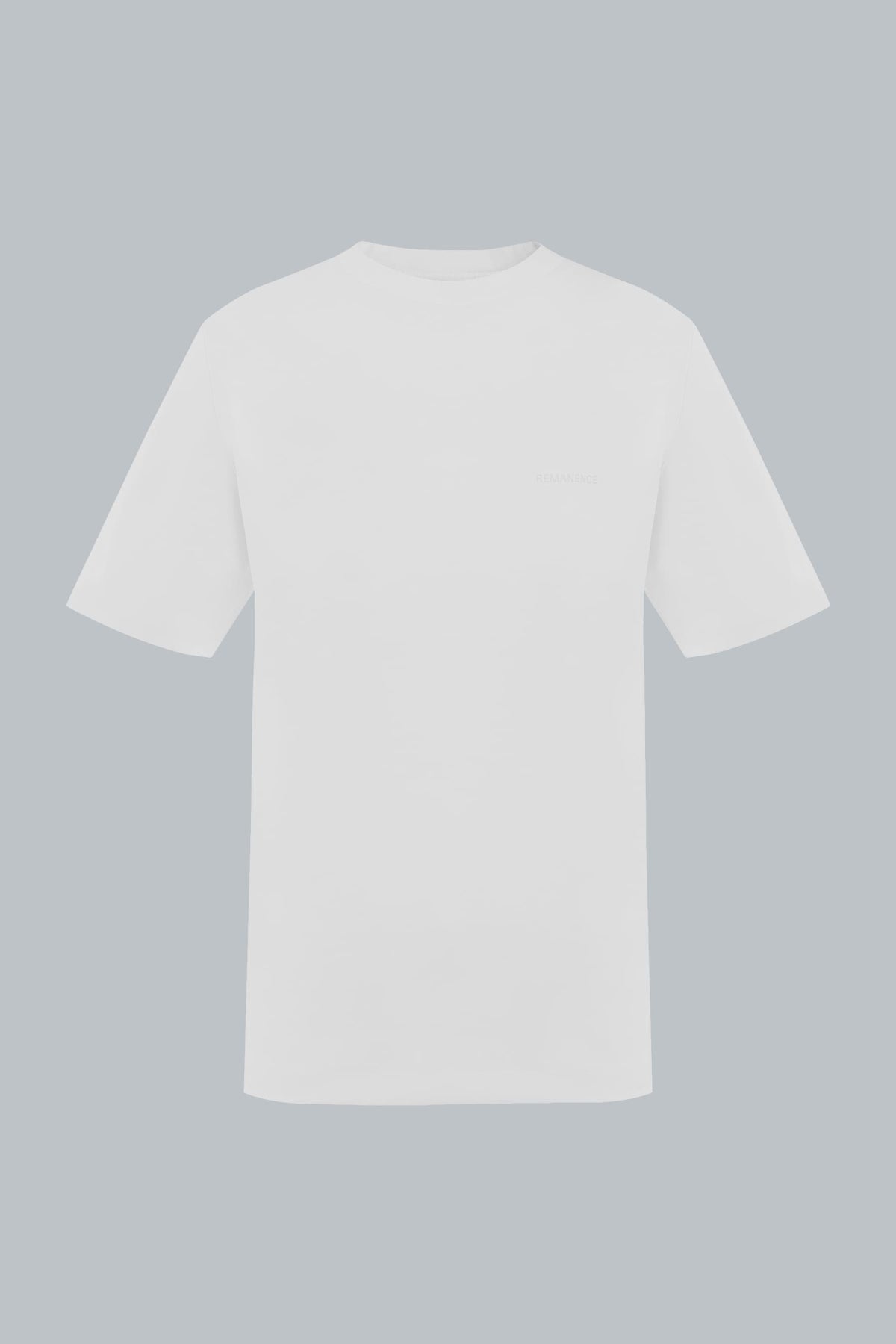 Men's white regular fit t-shirt Peak