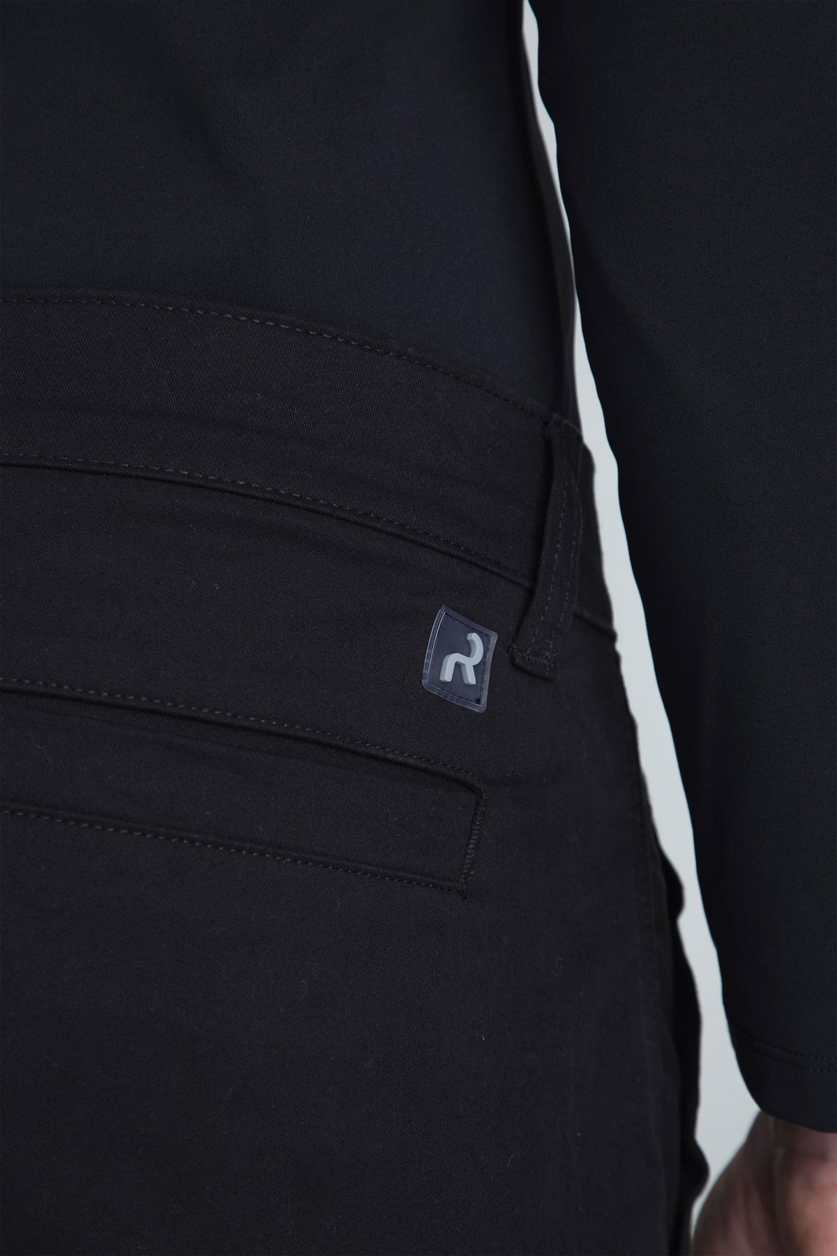 Men's black regular fit pants Gale