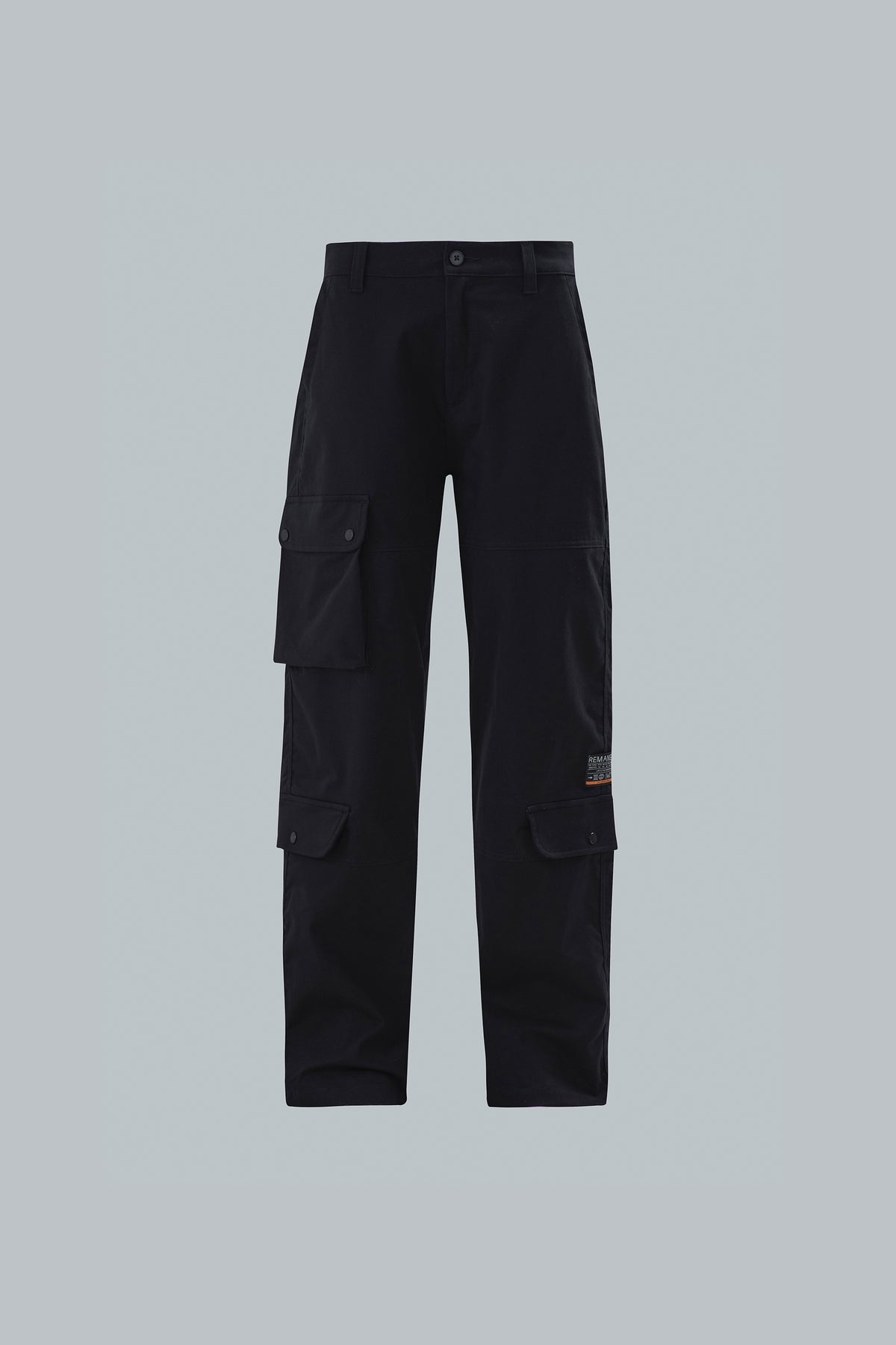 Men's black regular fit pants Gale