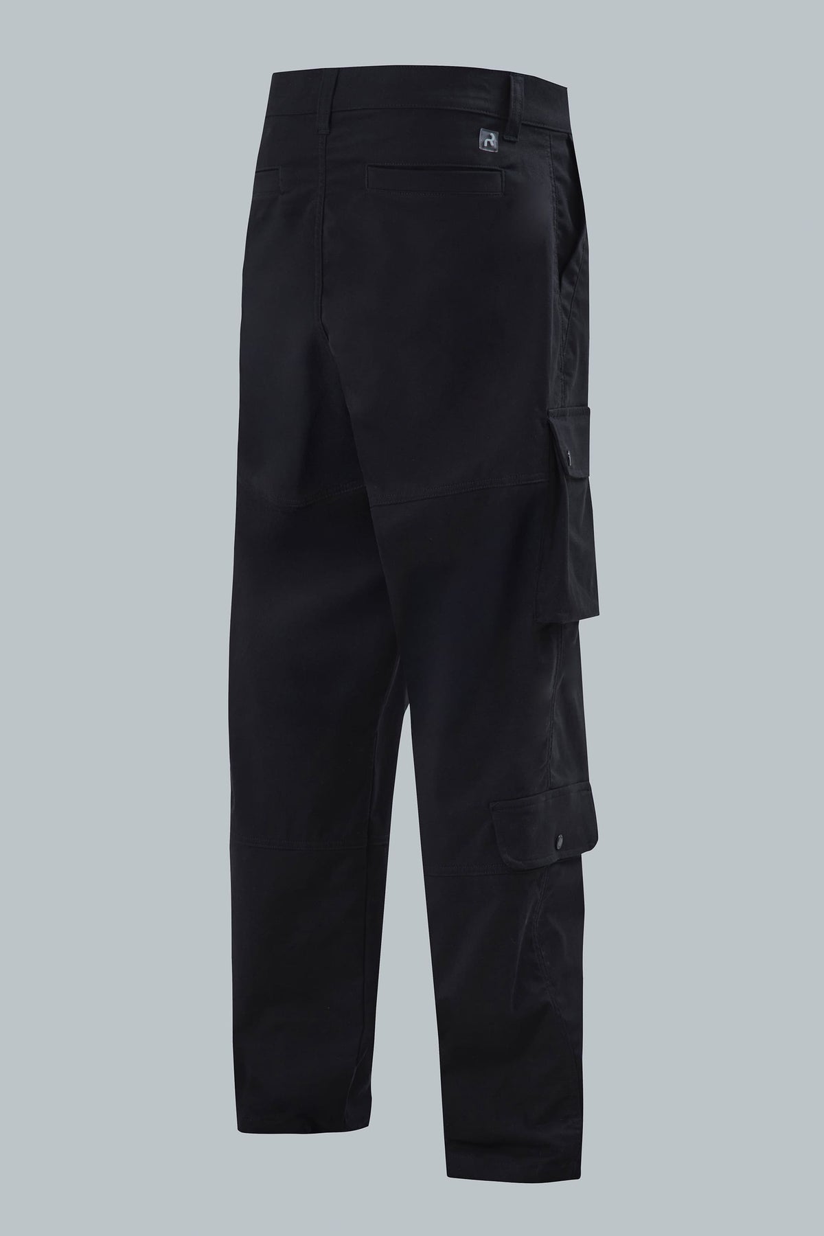 Men's black regular fit pants Gale