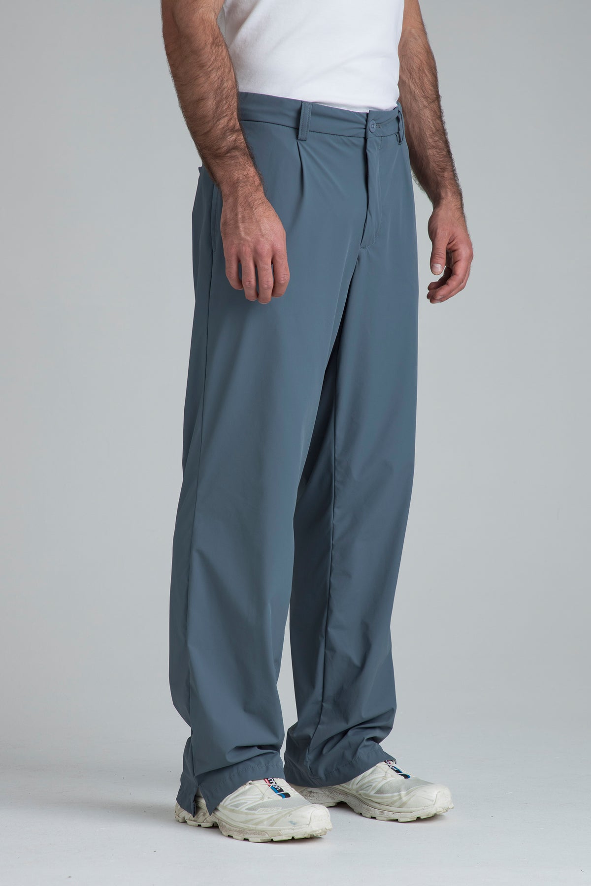 Zone Regular Fit Chino Pant Men Grayish Blue