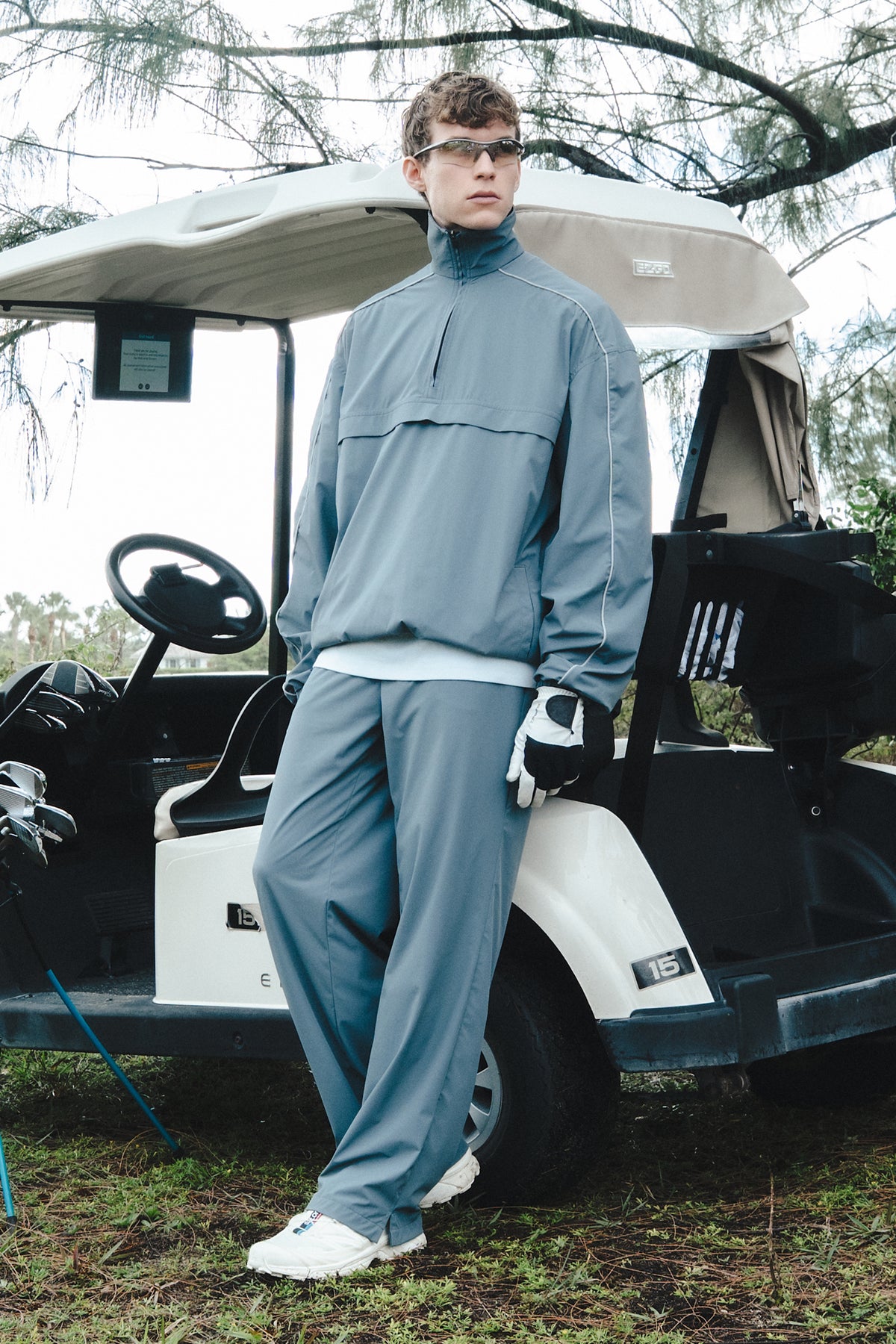 Zone Regular Fit Chino Pant Men Grayish Blue
