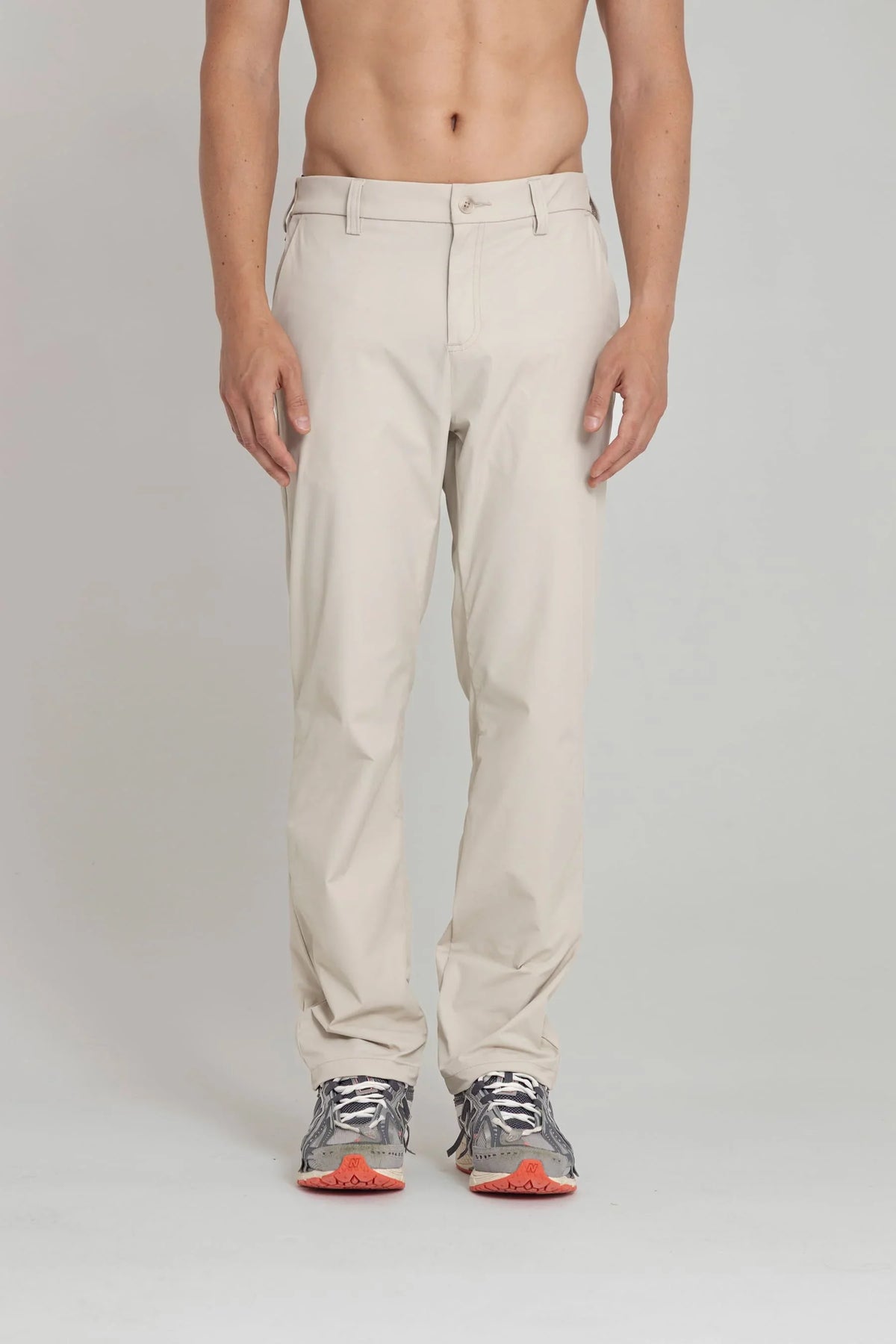 Pantalón chino arena para hombre Stellar