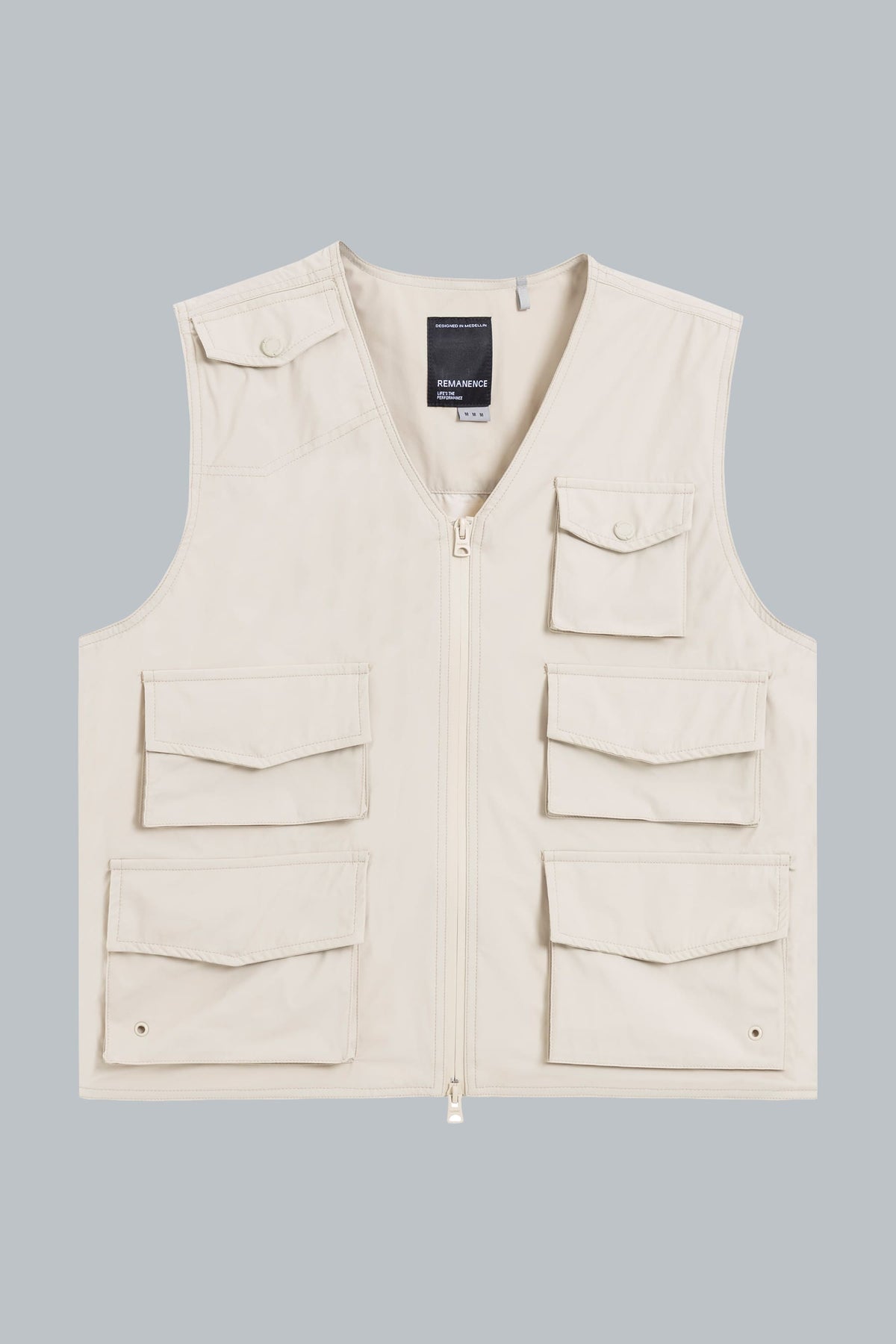 Men's sand vest with pockets Core