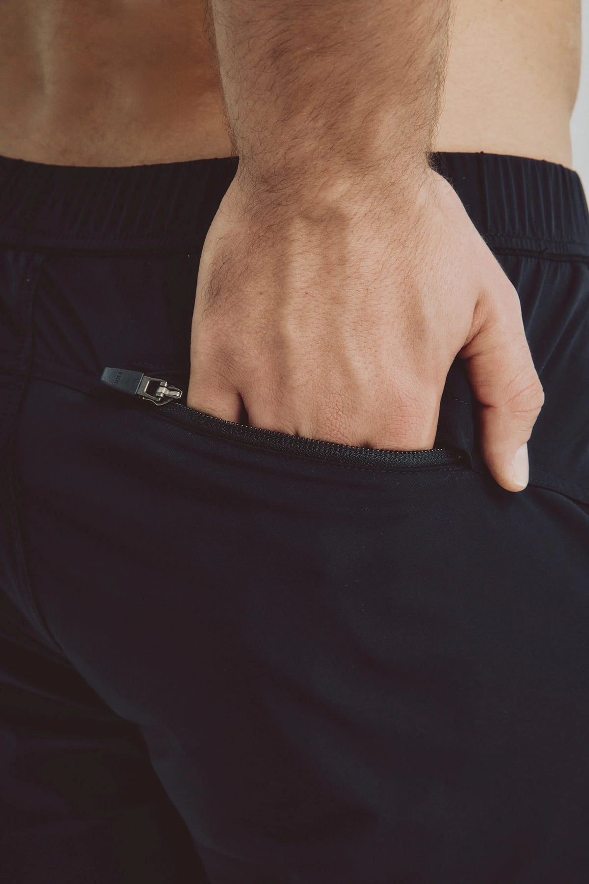 Men's black shorts with biker Endure