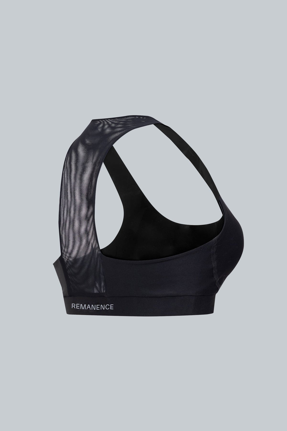 Women’s black medium-support sports top Motion