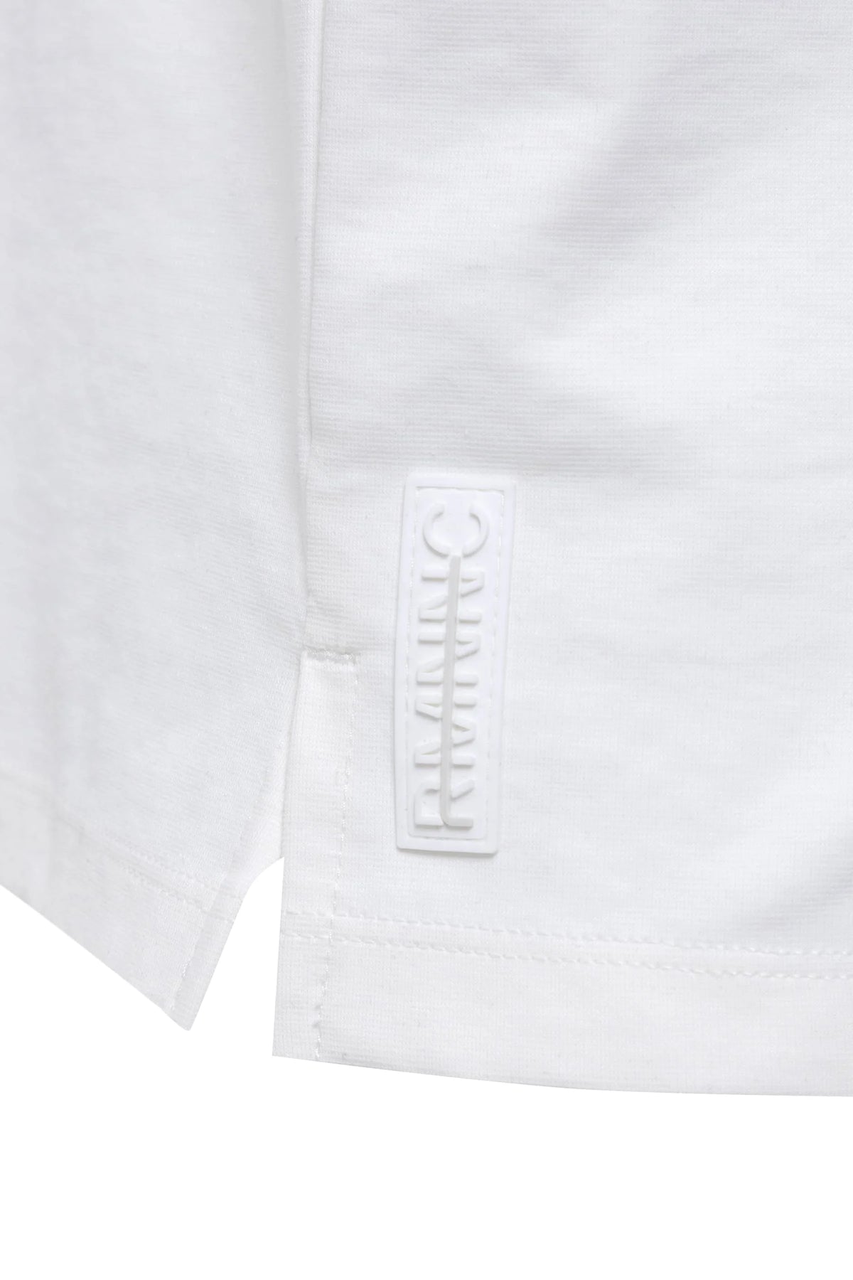 Men's white sleeveless t-shirt relaxed fit Flux
