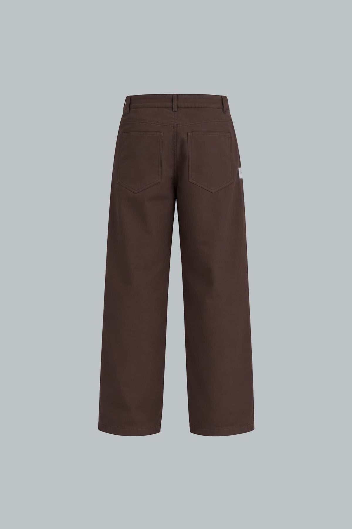 Pantalón café chocolate para hombre straight fit Unit