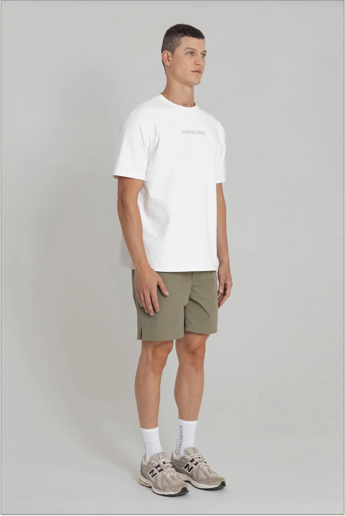 Men's Olive Green Shorts Focus