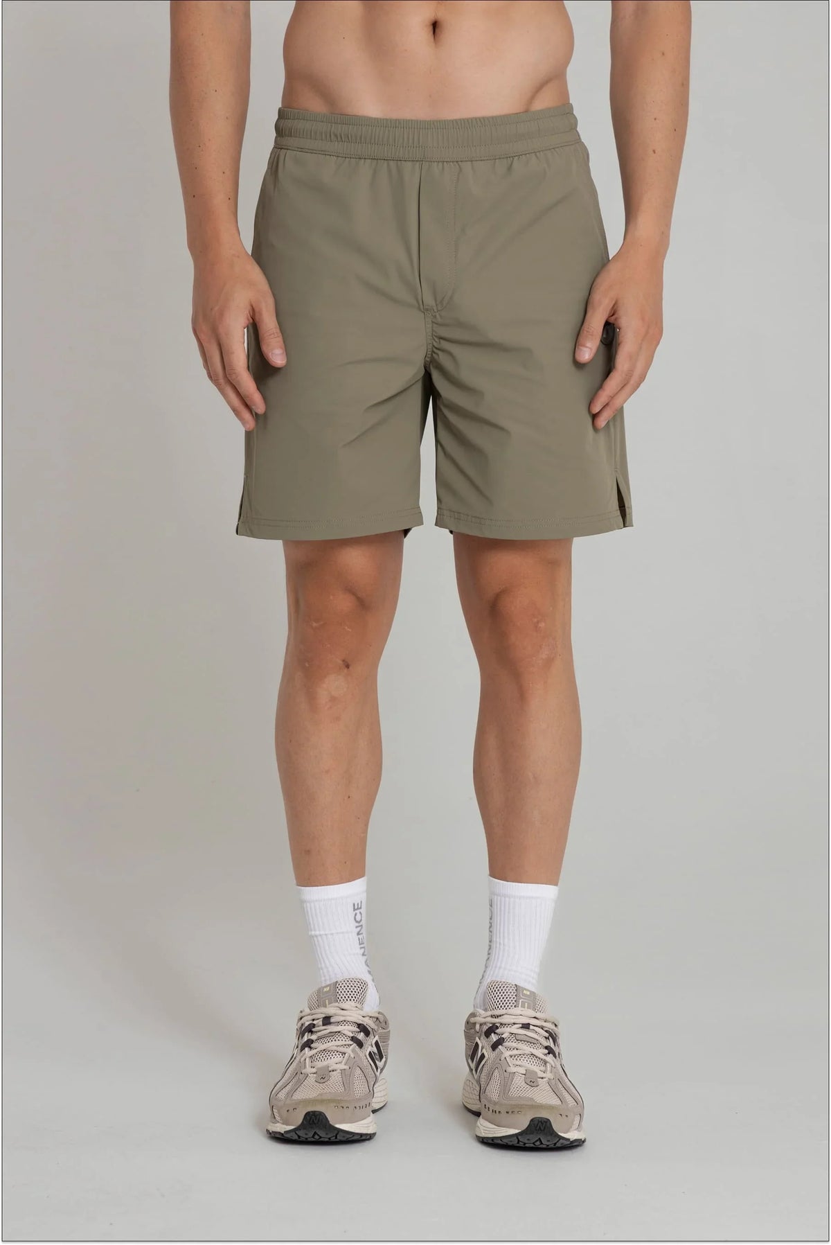 Men's Olive Green Shorts Focus
