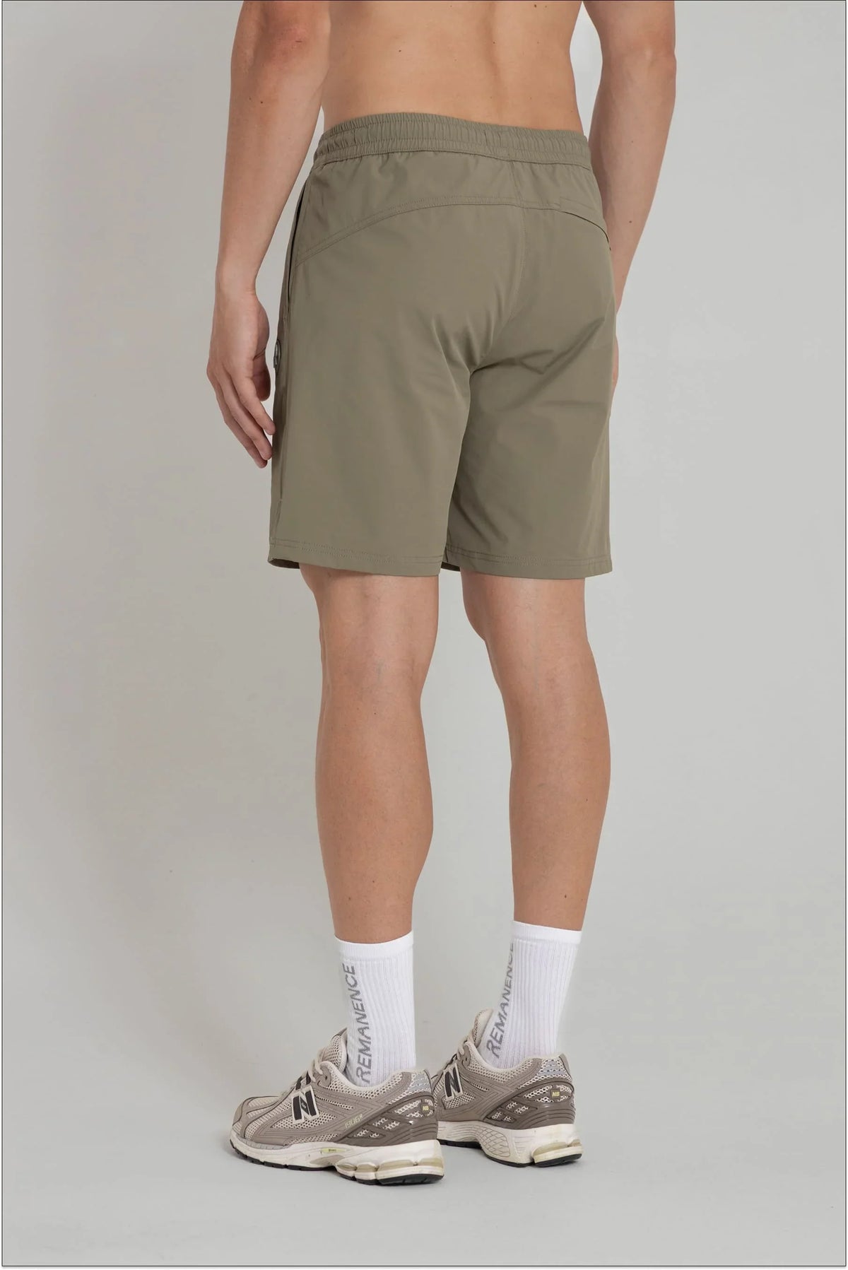 Men's Olive Green Shorts Focus