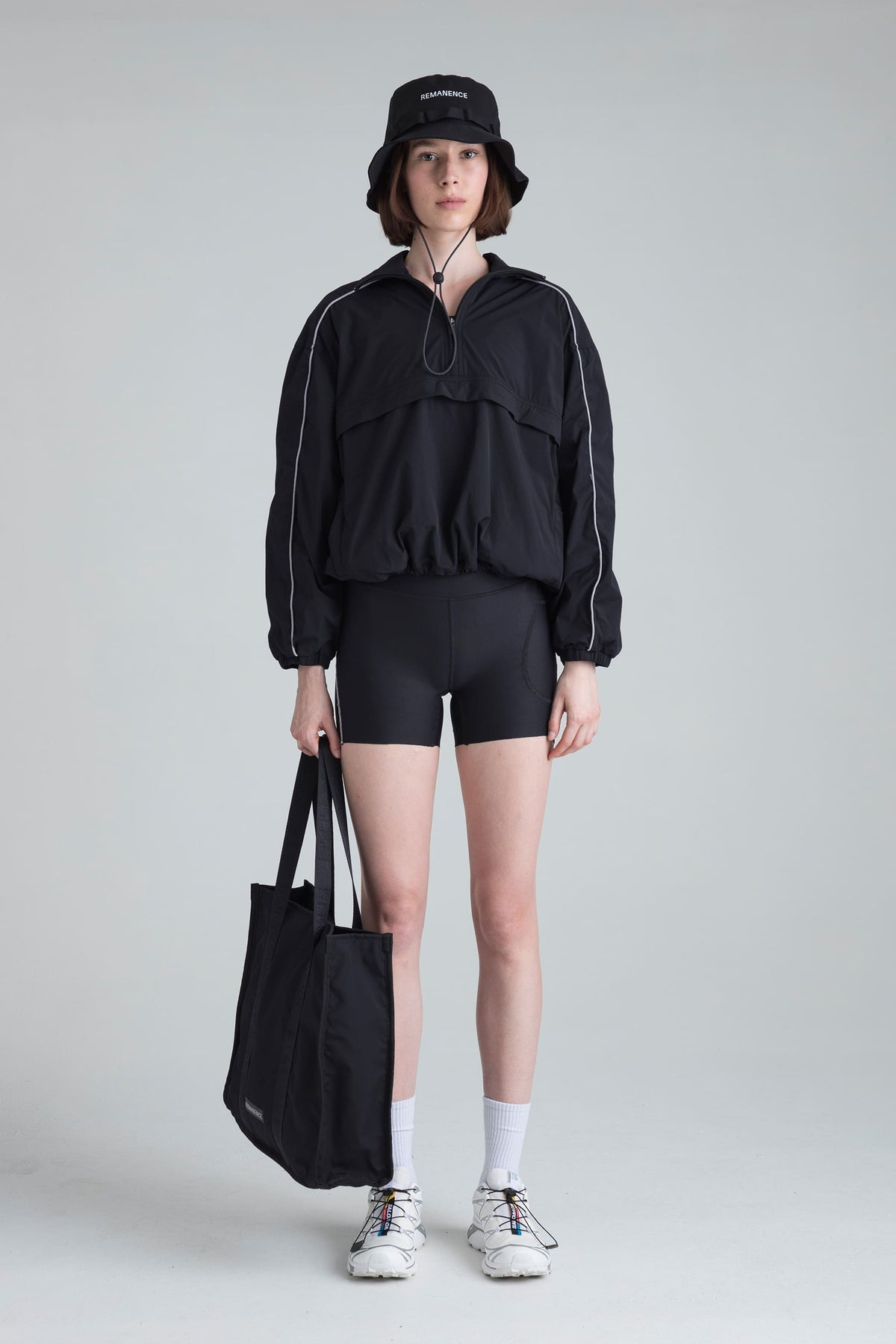 Women’s black biker shorts Tempo