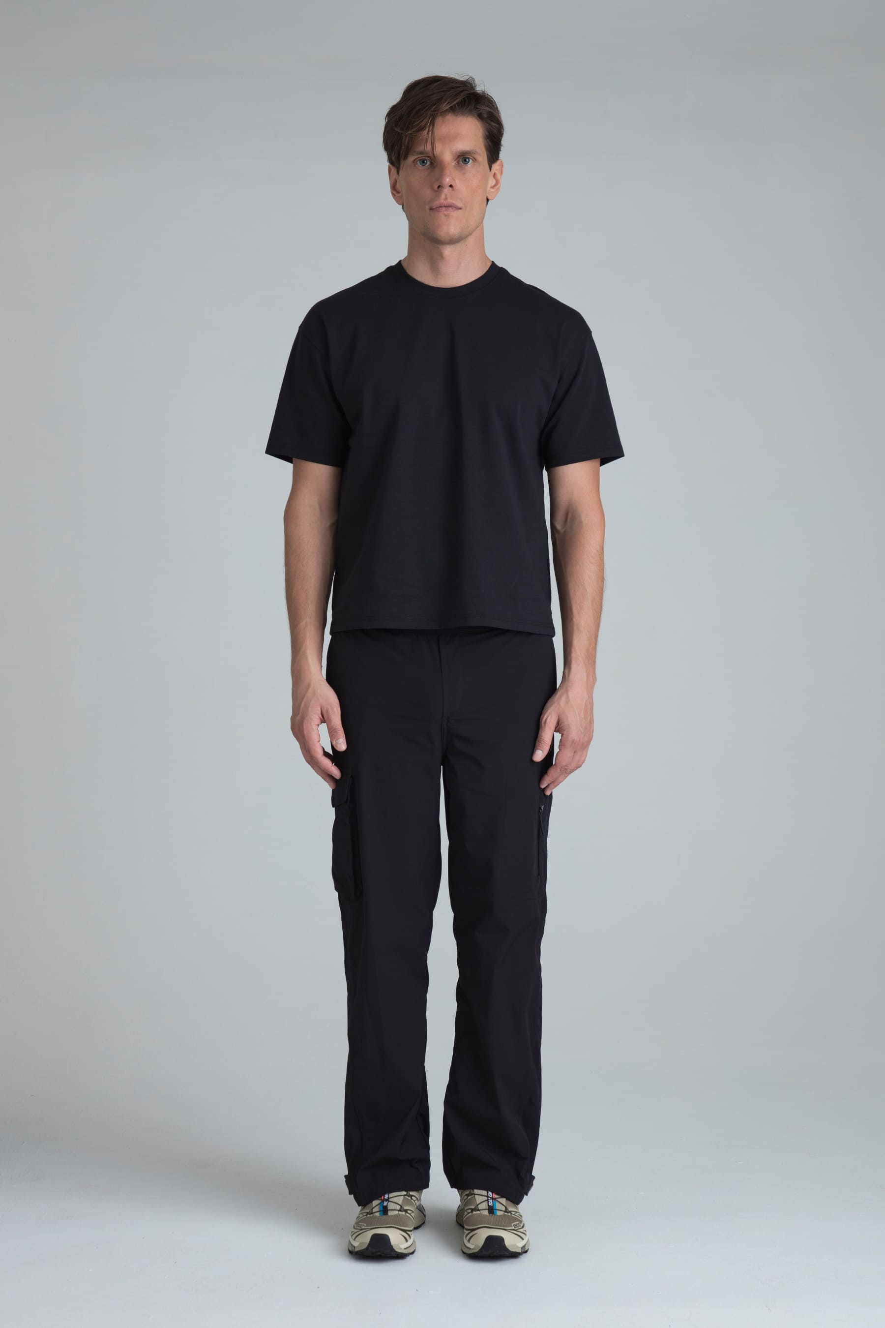 Men's black boxy fit t-shirt Lift