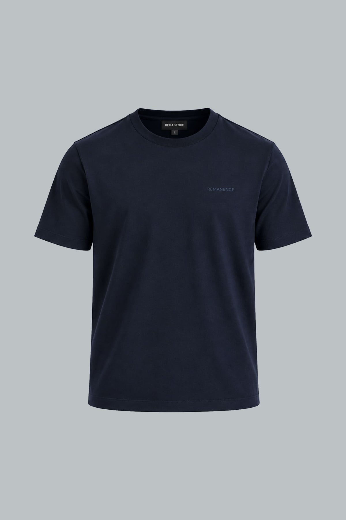 Camiseta azul noche para hombre semi fitted Peak